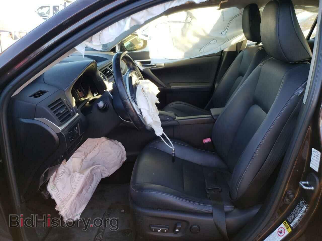 2012 LEXUS CT 200 - VIN: JTHKD5BH3C2075389 - Фото 7