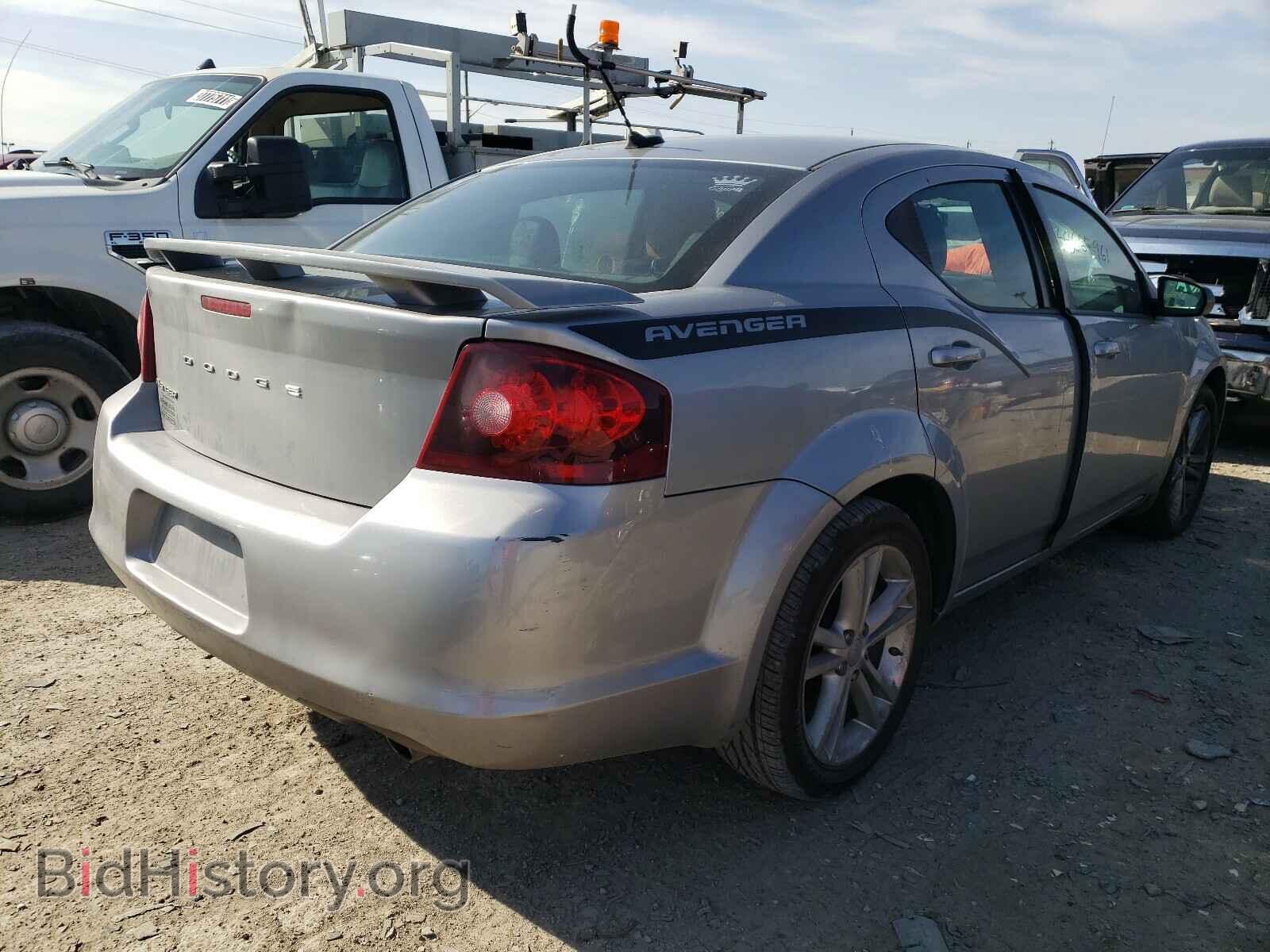 2013 DODGE AVENGER - VIN: 1C3CDZAG6DN572723 - Фото 4