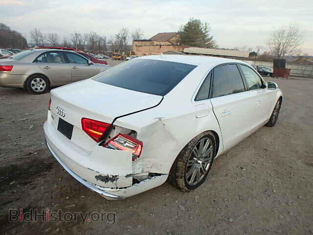 2013 AUDI A8 - VIN: WAURGAFD8DN003544 - Фото 4
