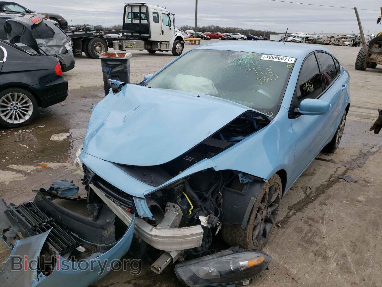 2013 DODGE DART - VIN: 1C3CDFBA3DD296466 - Фото 2