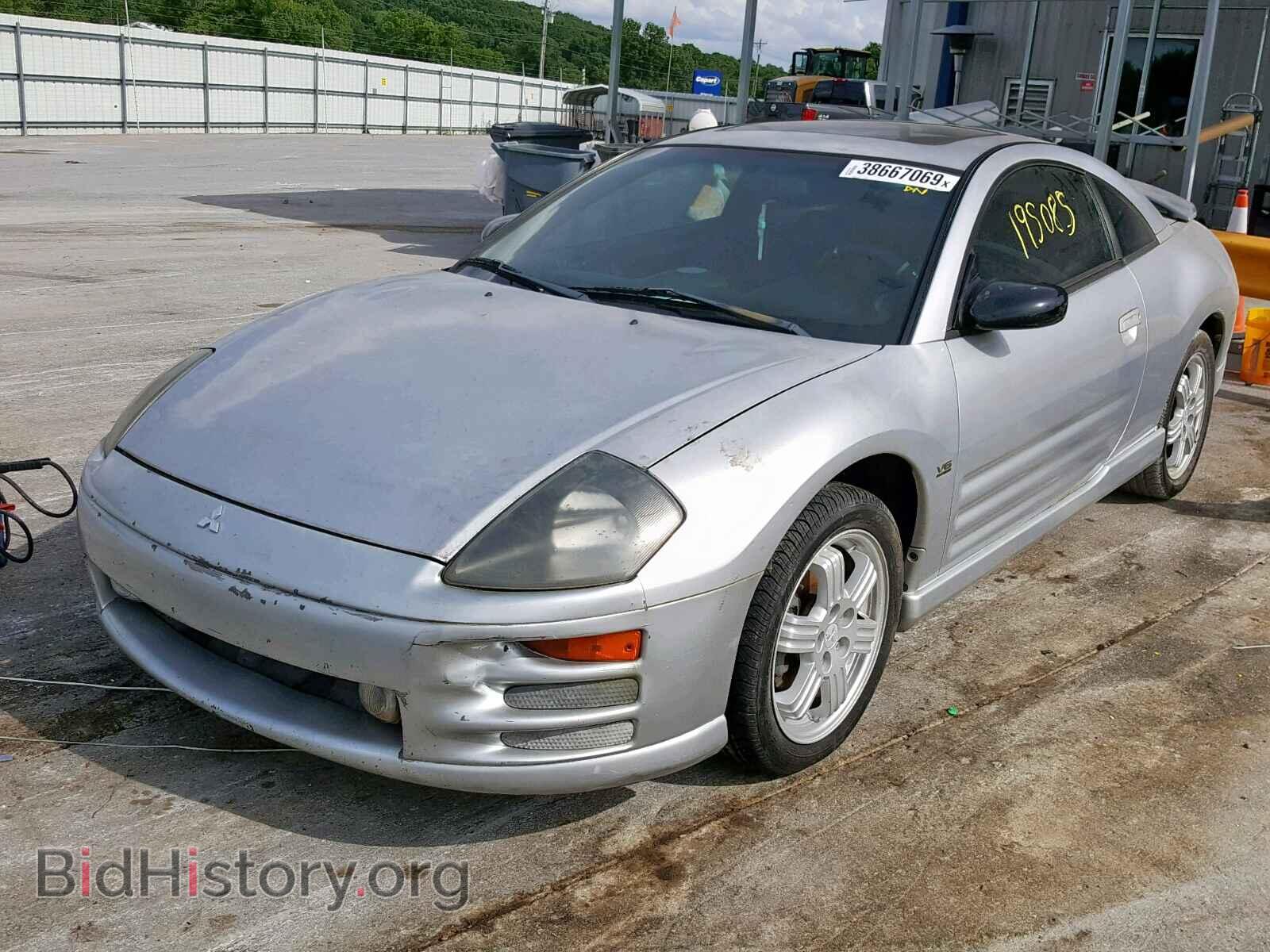 2000 MITSUBISHI ECLIPSE - VIN: 4A3AC54L1YE053671 - Photo 2