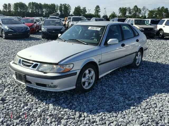 2001 SAAB 9 3 - VIN: YS3DF58K912020989 - Фото 2