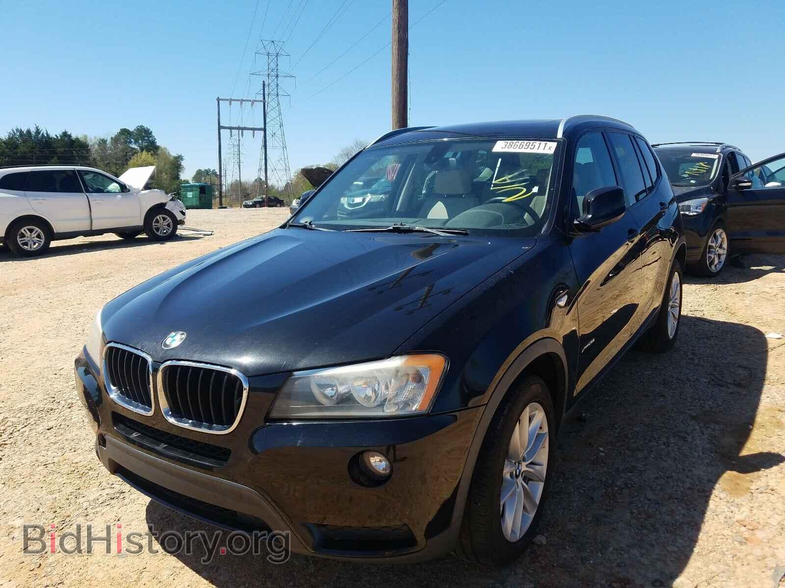 2013 BMW X3 - VIN: 5UXWX9C58D0A10736 - Фото 2