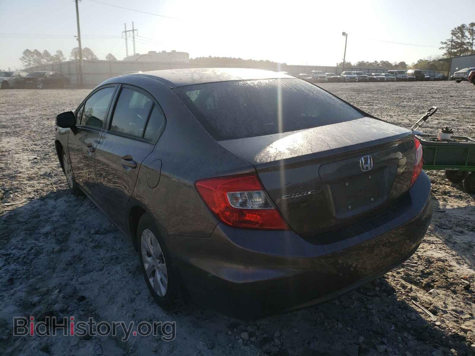 2012 HONDA CIVIC - VIN: 19XFB2F59CE015594 - Фото 3