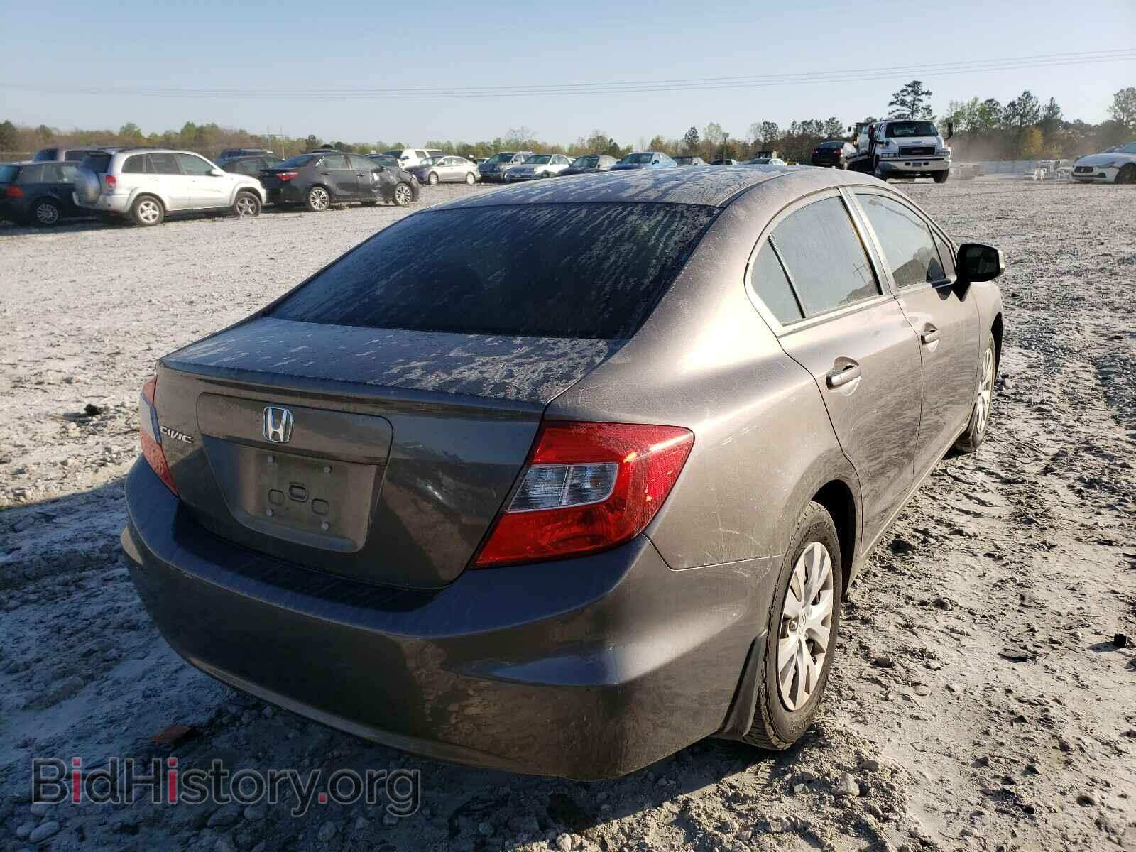 2012 HONDA CIVIC - VIN: 19XFB2F59CE015594 - Фото 4