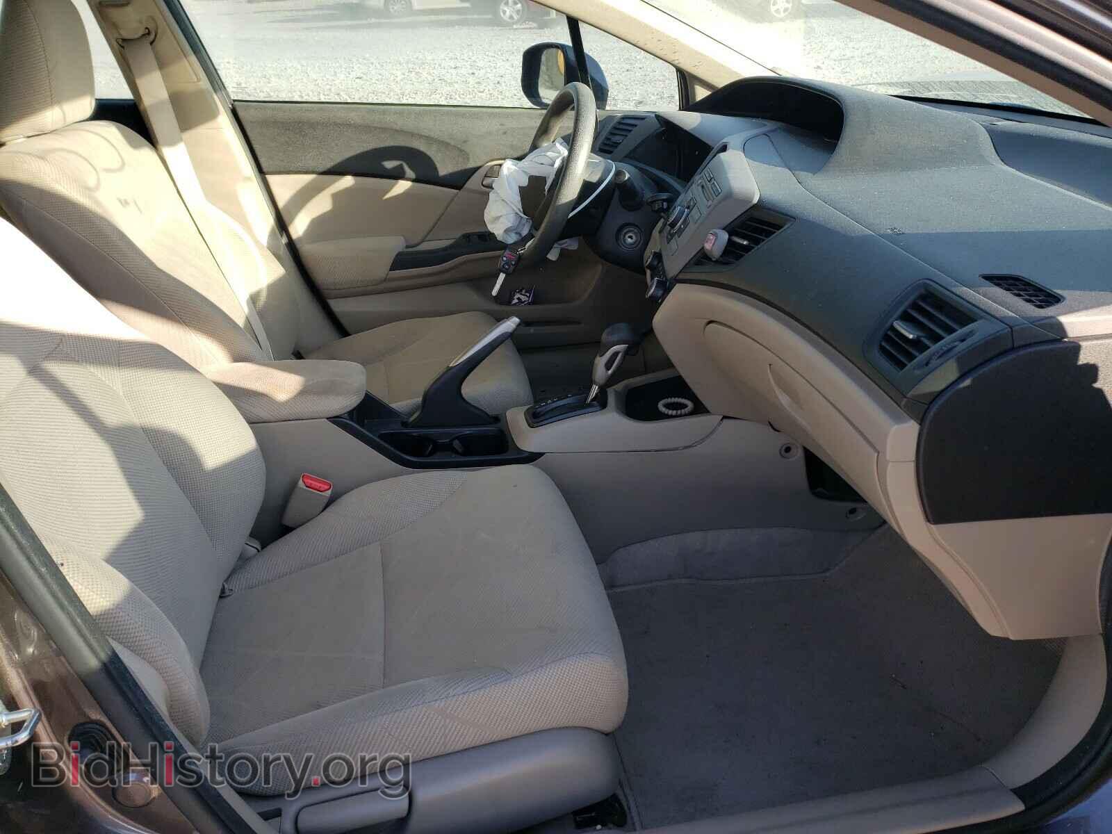 2012 HONDA CIVIC - VIN: 19XFB2F59CE015594 - Фото 5