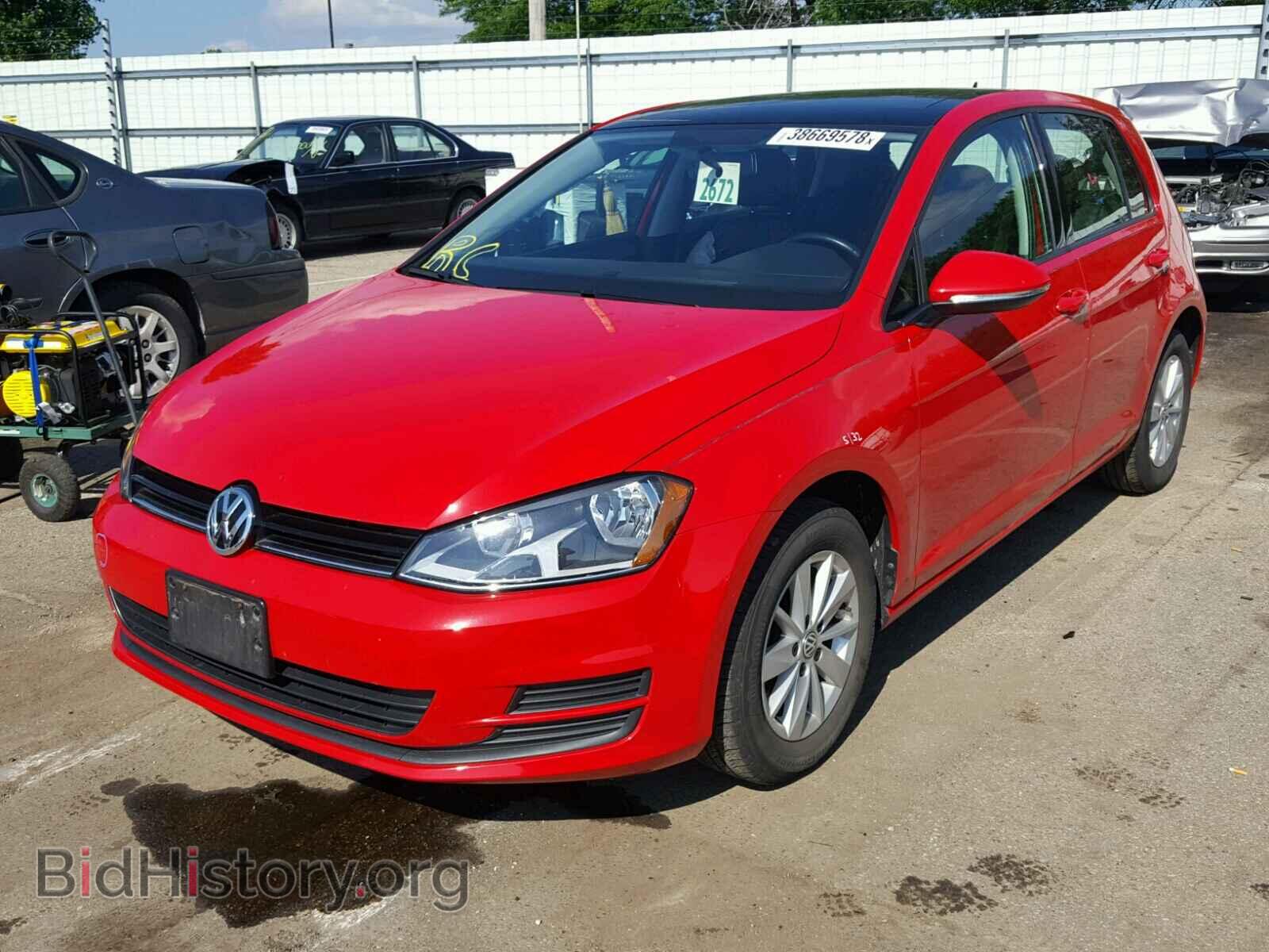2015 VOLKSWAGEN GOLF - VIN: 3VW217AUXFM022039 - Фото 2