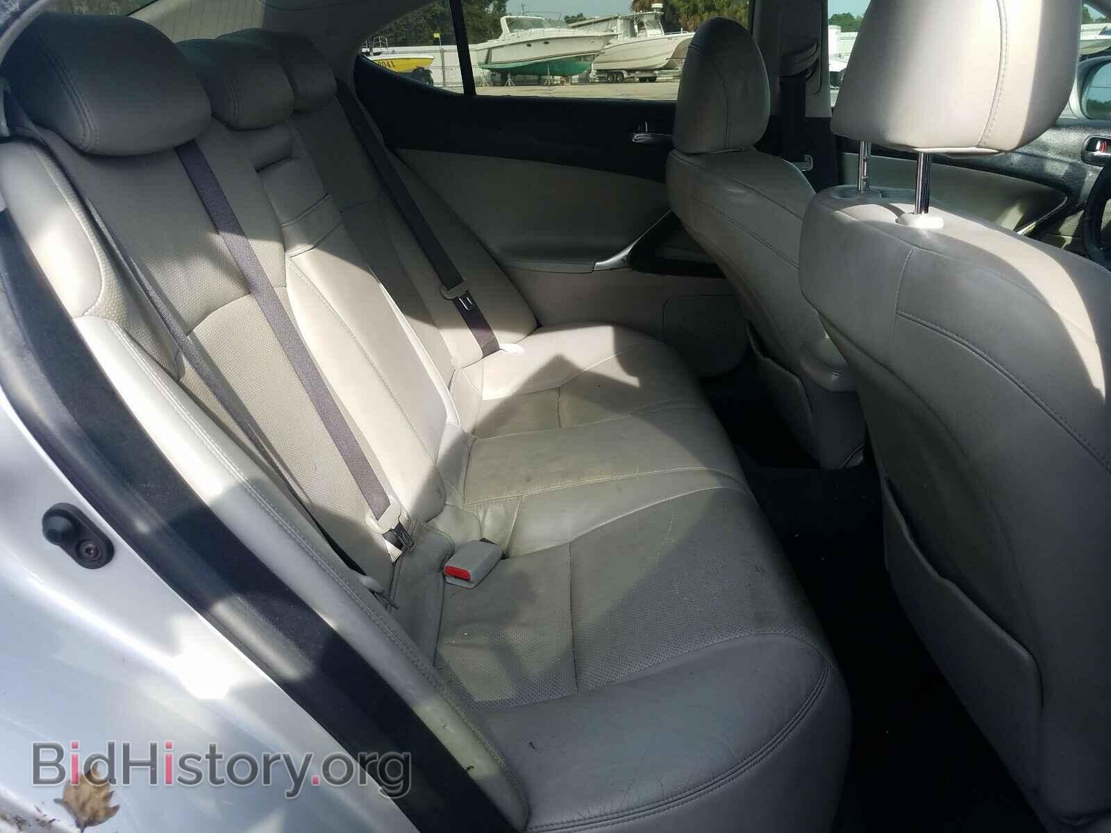 2006 LEXUS IS - VIN: JTHBE262362002478 - Фото 6