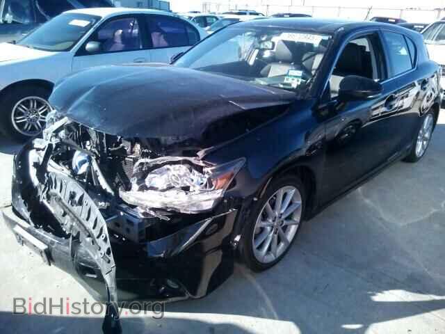2012 LEXUS CT 200 - VIN: JTHKD5BH8C2053758 - Фото 2