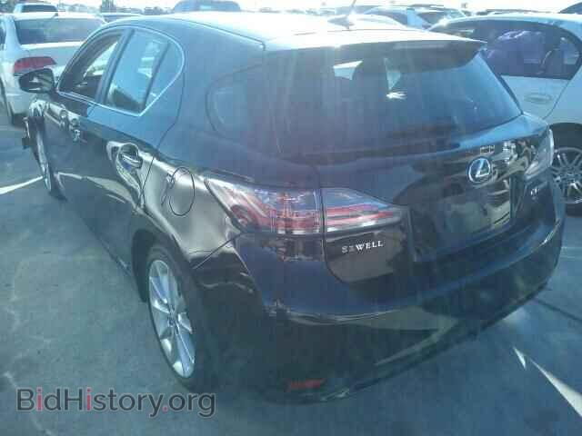 2012 LEXUS CT 200 - VIN: JTHKD5BH8C2053758 - Фото 3