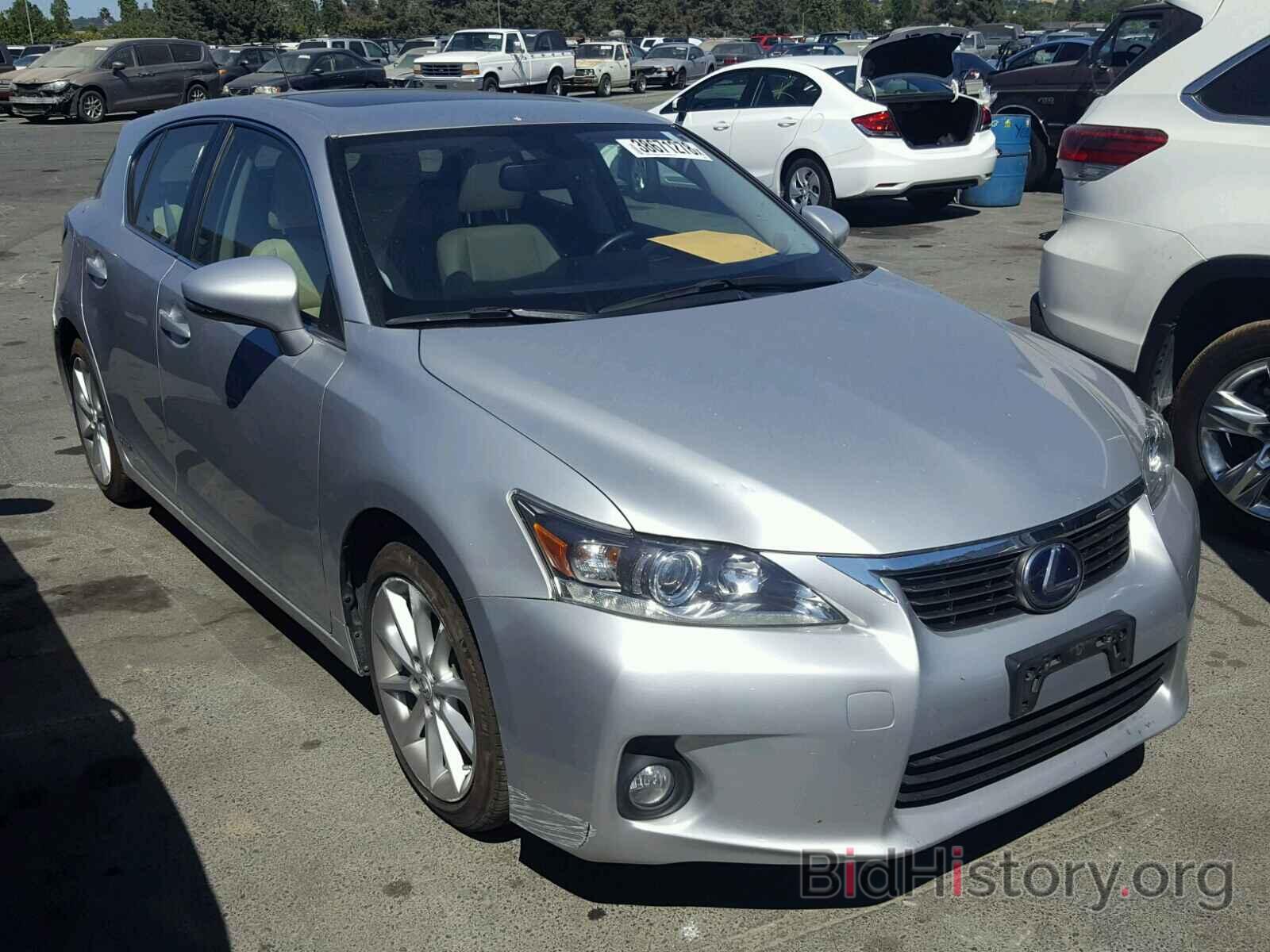 Photo JTHKD5BH1D2167683 - LEXUS CT 200 2013