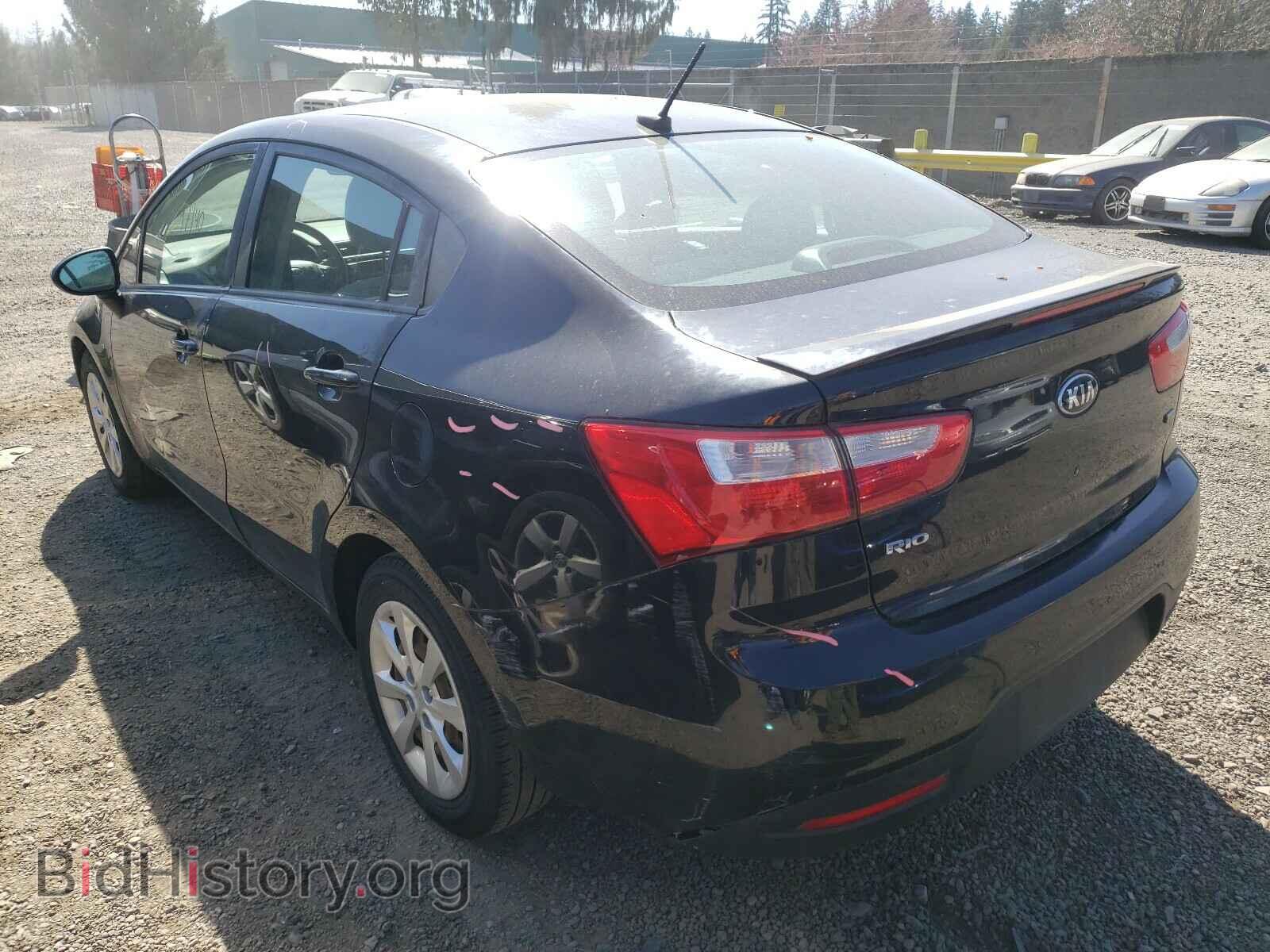 2013 KIA RIO - VIN: KNADM4A39D6178026 - Фото 3