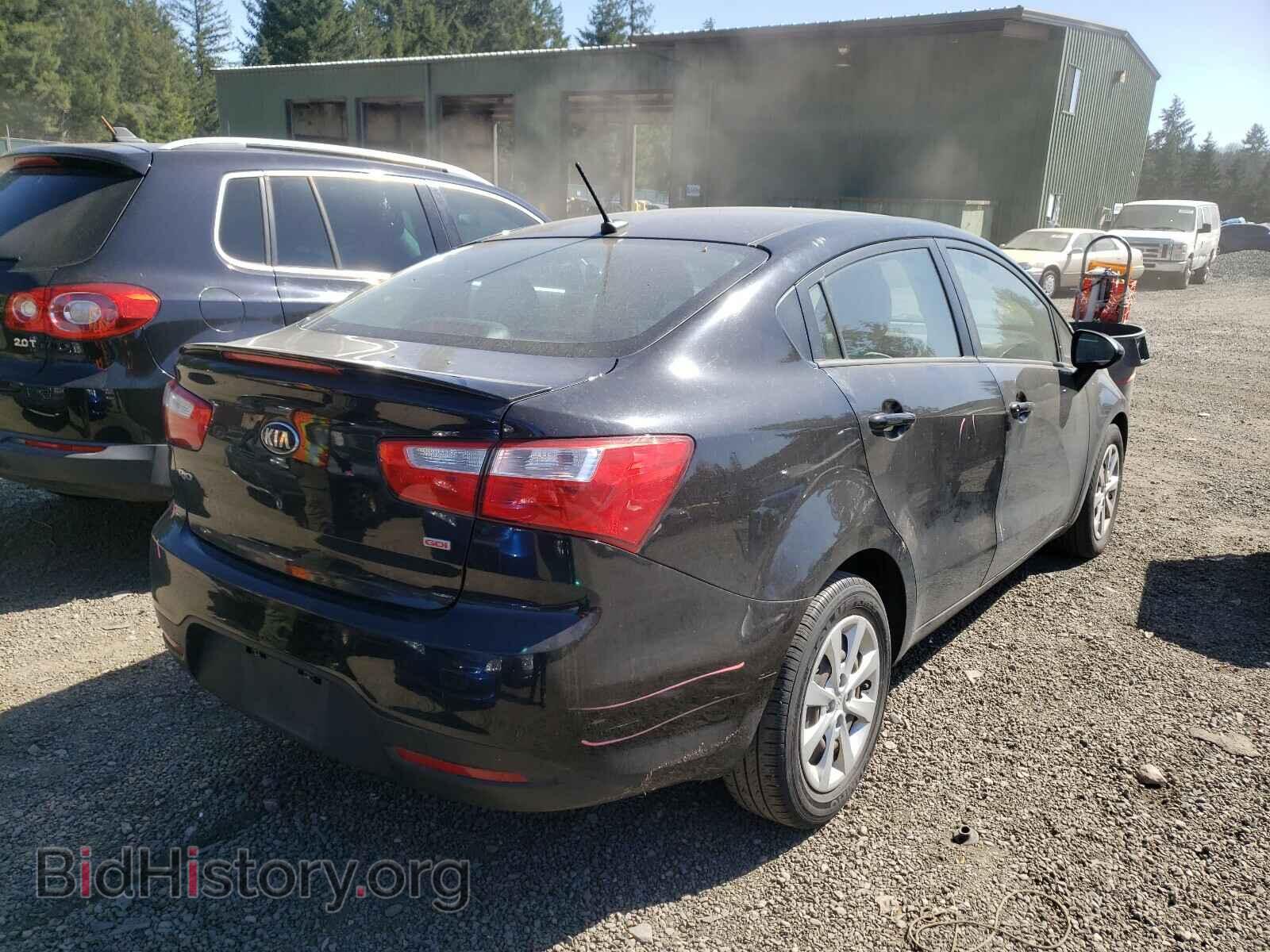 2013 KIA RIO - VIN: KNADM4A39D6178026 - Фото 4