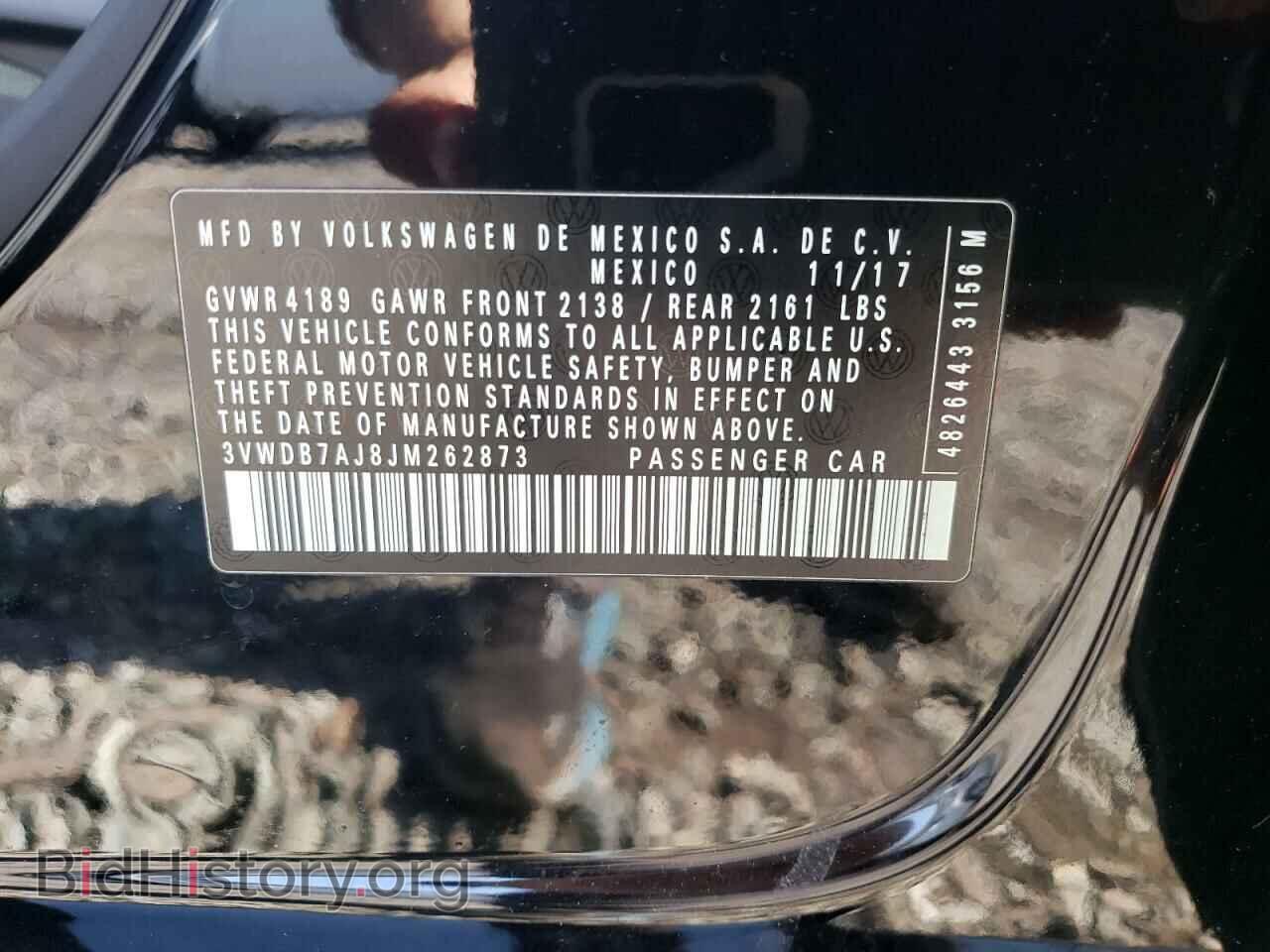 2018 VOLKSWAGEN JETTA - VIN: 3VWDB7AJ8JM262873 - Фото 12