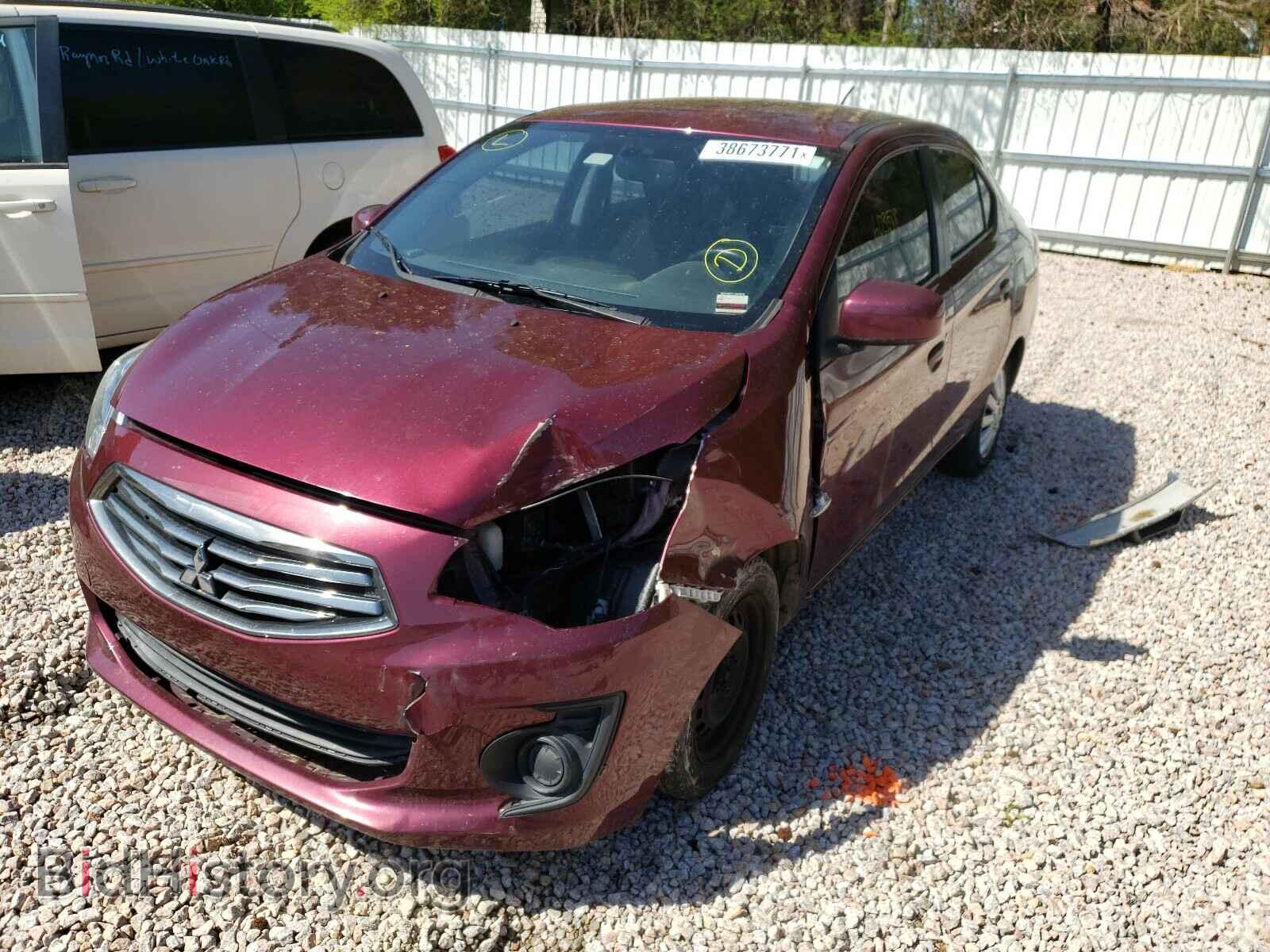 2017 MITSUBISHI MIRAGE - VIN: ML32F3FJ7HHF14570 - Фото 2
