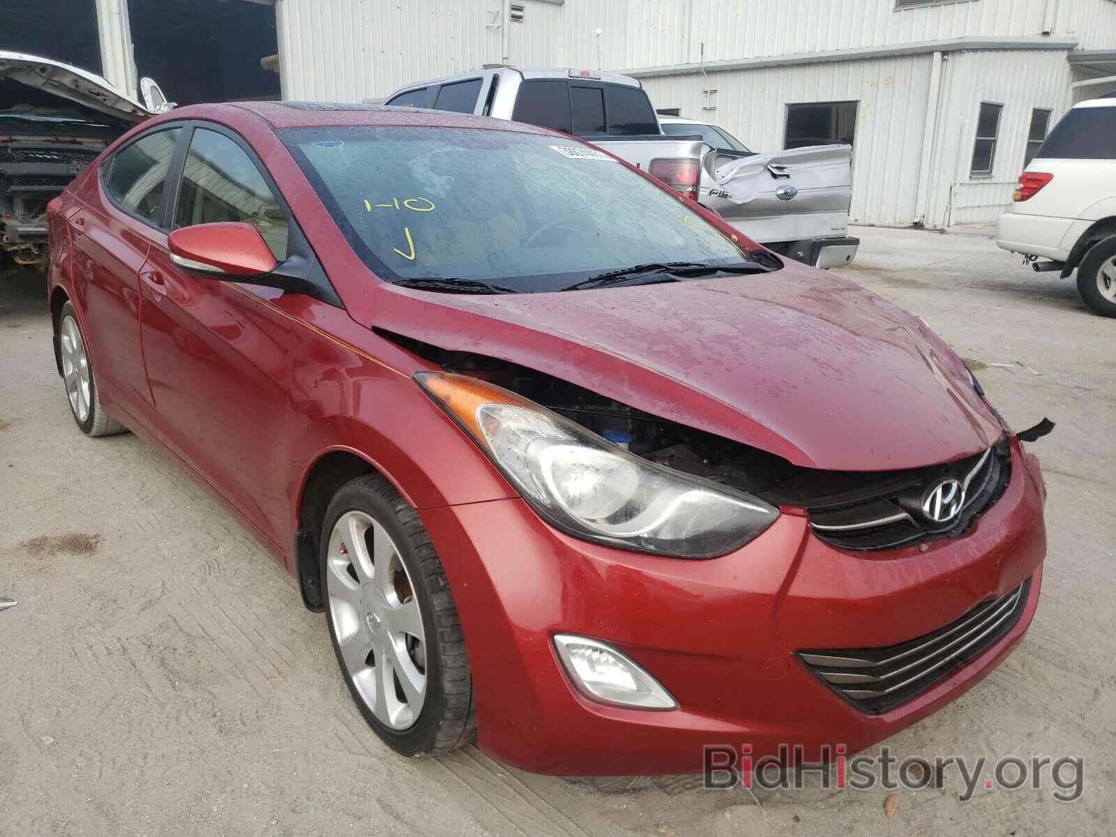 Photo KMHDH4AE6DU505935 - HYUNDAI ELANTRA 2013