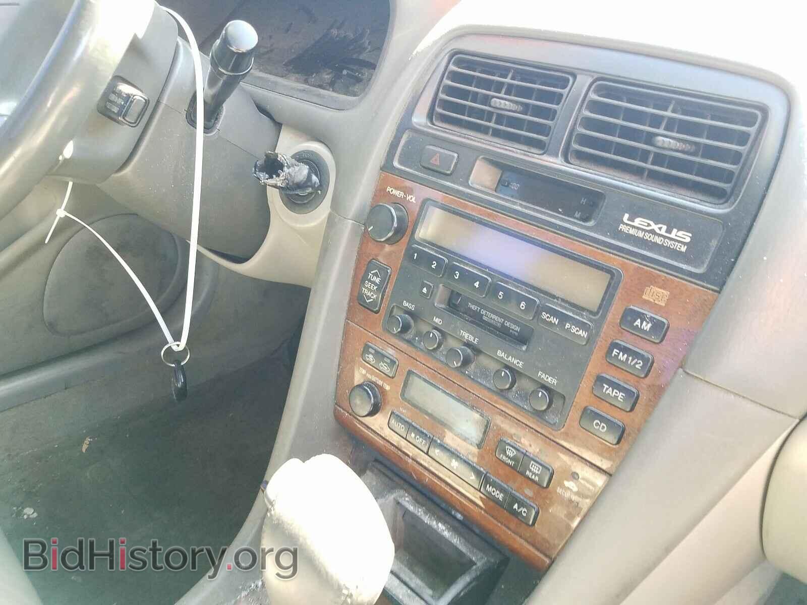 2001 LEXUS ES300 - VIN: JT8BF28G010326367 - Фото 9