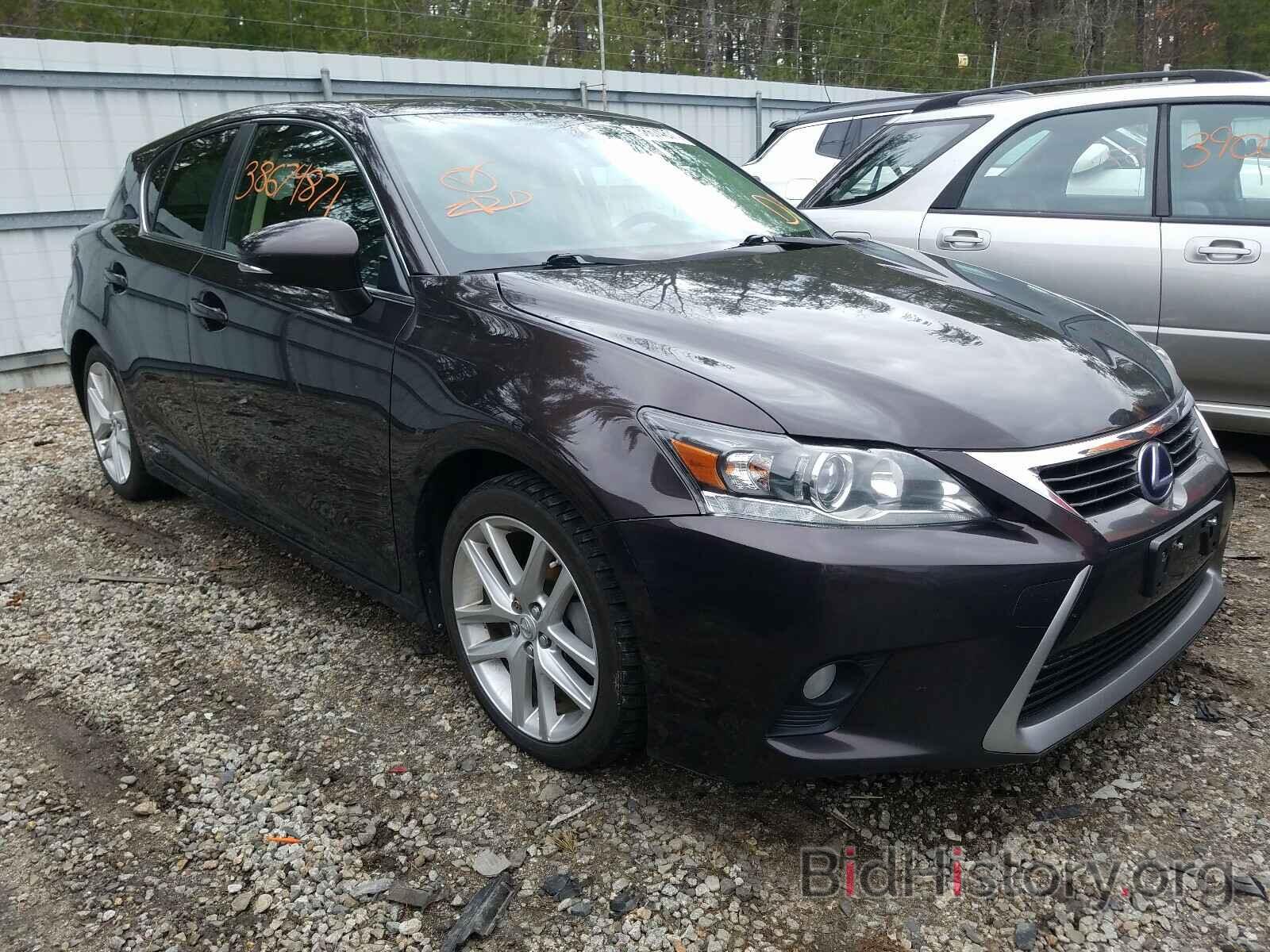 Photo JTHKD5BH1E2180550 - LEXUS CT 200 2014