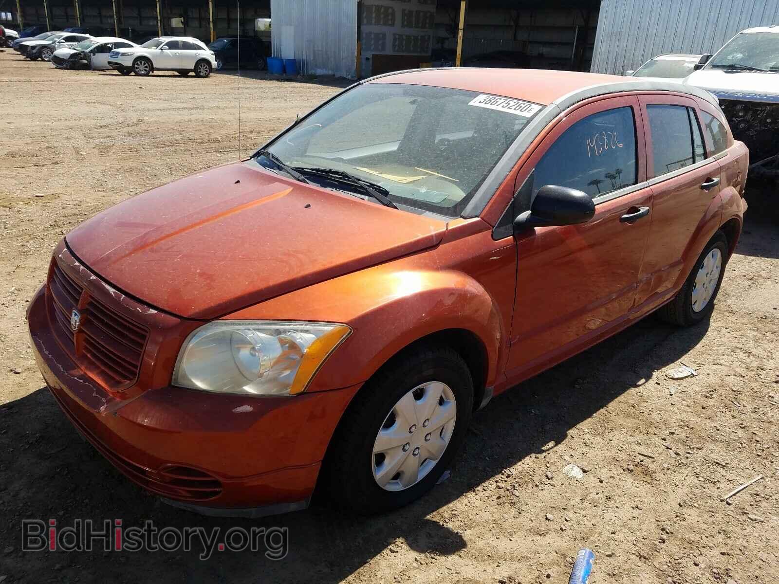 2008 DODGE CALIBER - VIN: 1B3HB28B18D621266 - Фото 2