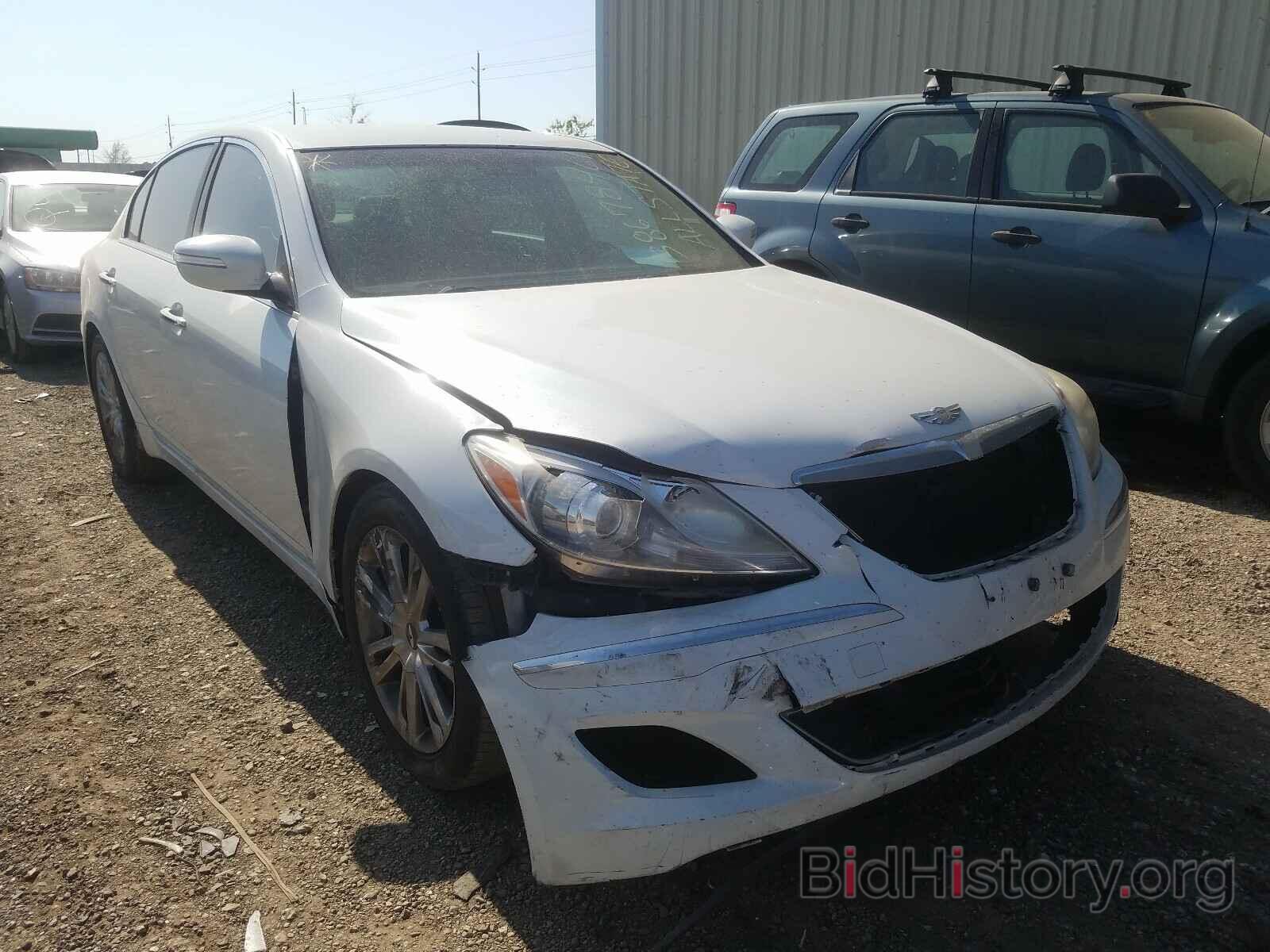 Photo KMHGC4DD0CU178879 - HYUNDAI GENESIS 2012