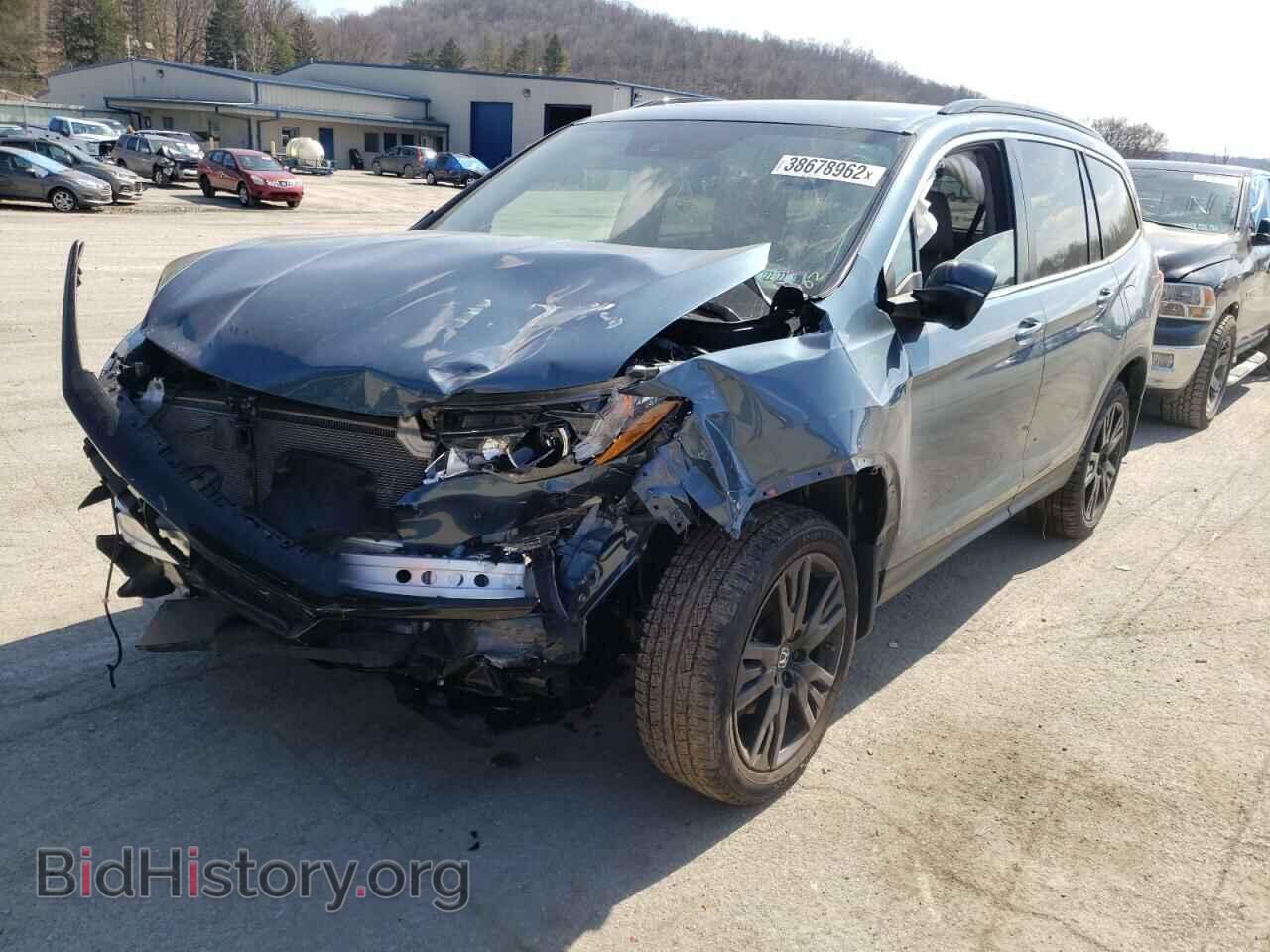2021 HONDA PILOT - VIN: 5FNYF6H2XMB010780 - Фото 2