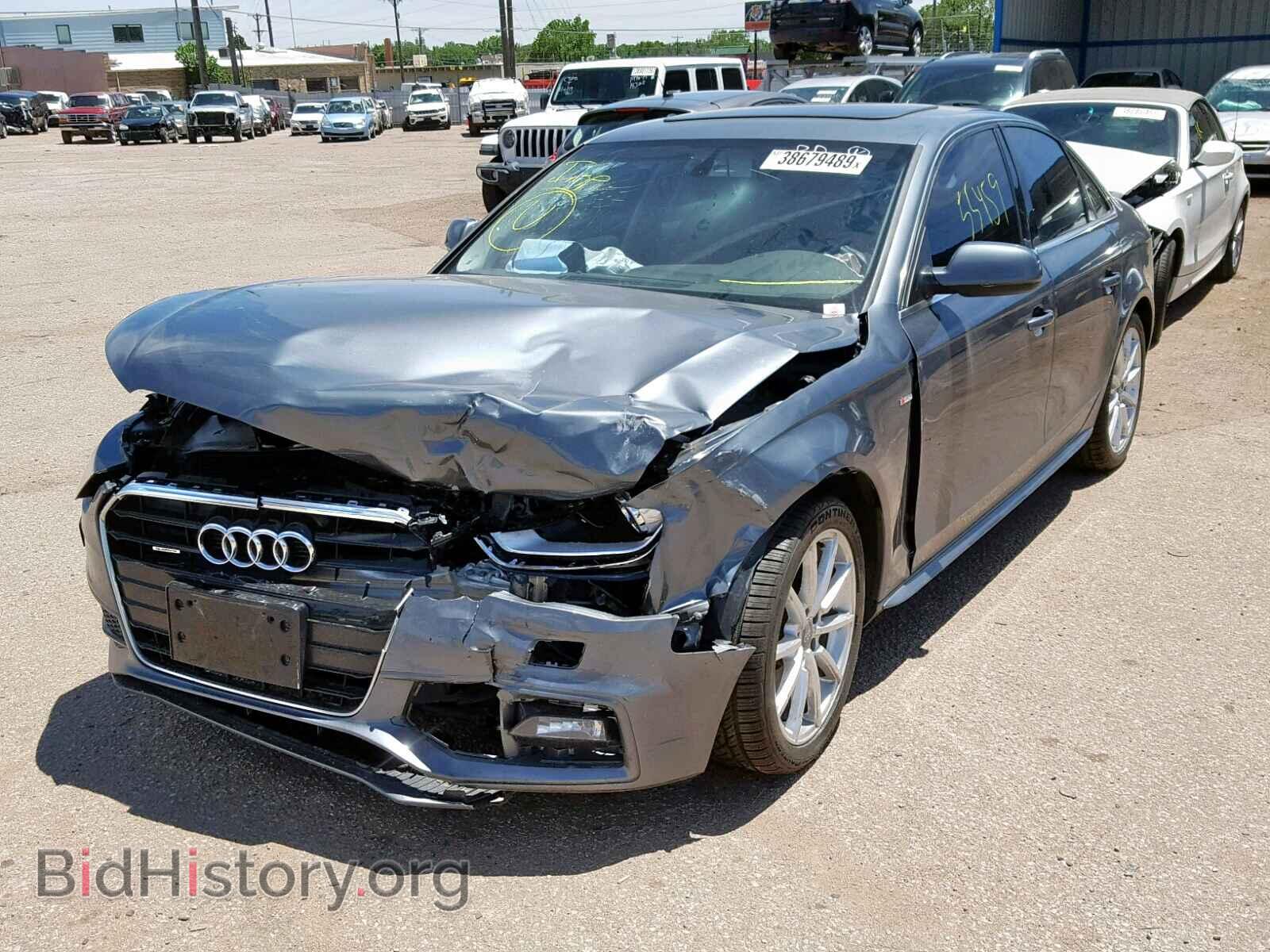 2014 AUDI A4 - VIN: WAUFFAFL8EN030774 - Фото 2