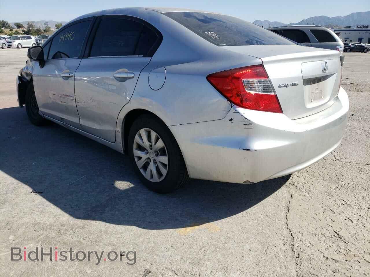 2012 HONDA CIVIC - VIN: 19XFB2F52CE385303 - Фото 3