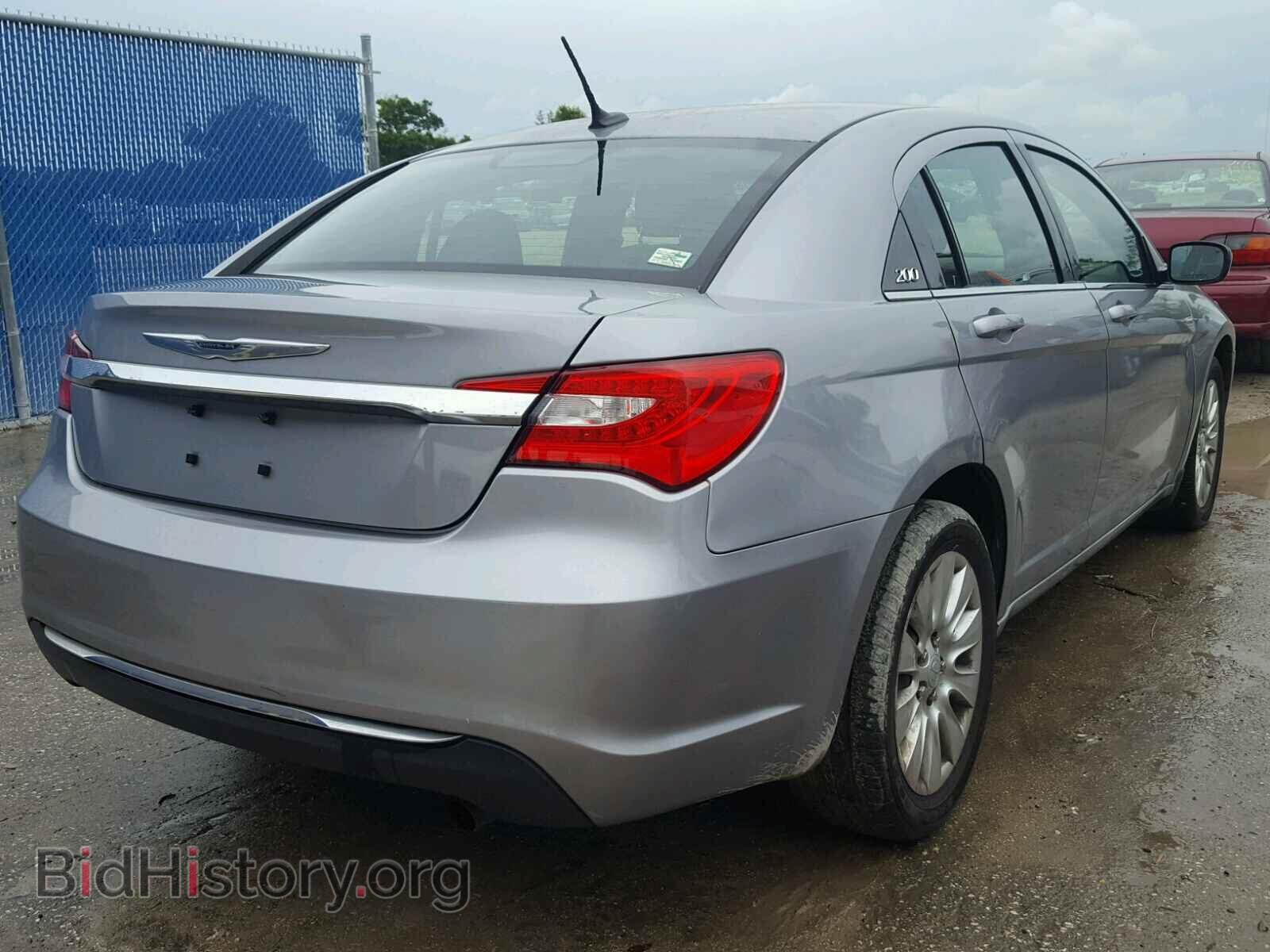 2014 CHRYSLER 200 - VIN: 1C3CCBAB2EN212493 - Фото 4