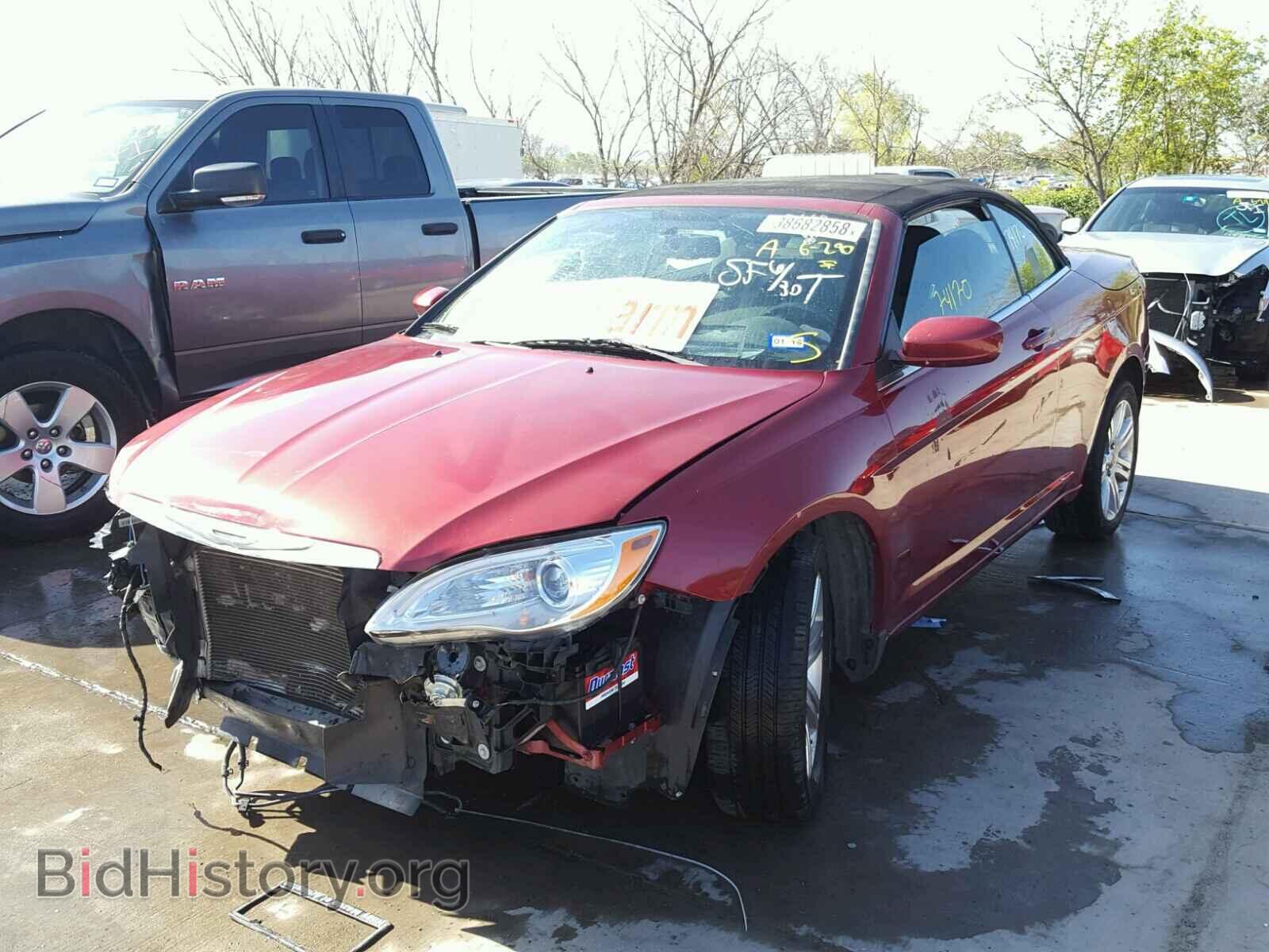 2012 CHRYSLER 200 - VIN: 1C3BCBEG8CN116351 - Фото 2