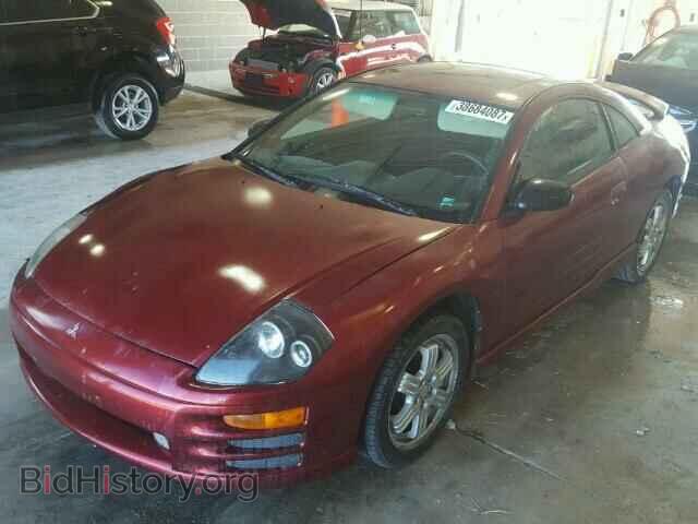 2001 MITSUBISHI ECLIPSE - VIN: 4A3AC84H11E127867 - Фото 2