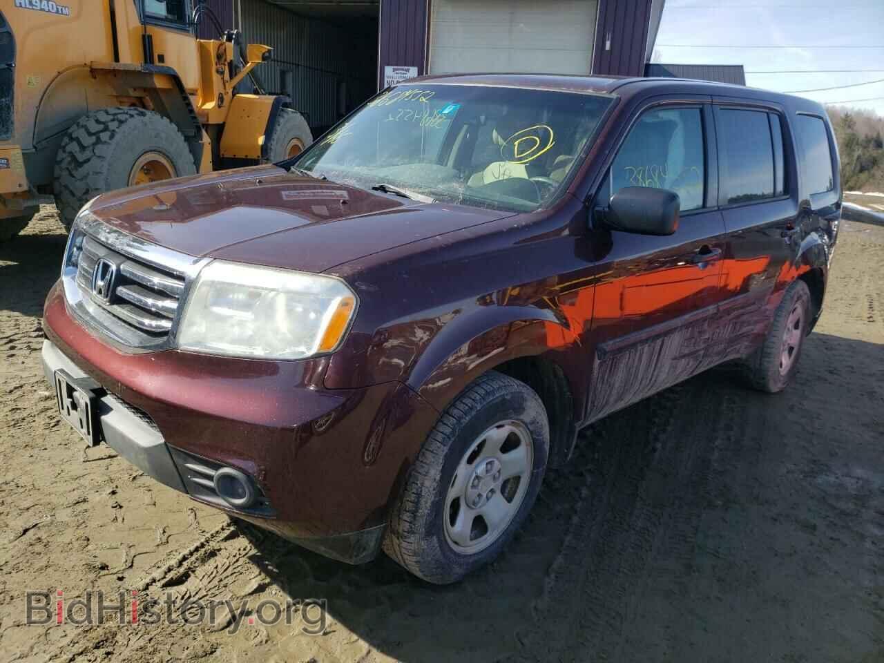 2014 HONDA PILOT - VIN: 5FNYF4H28EB044397 - Фото 2