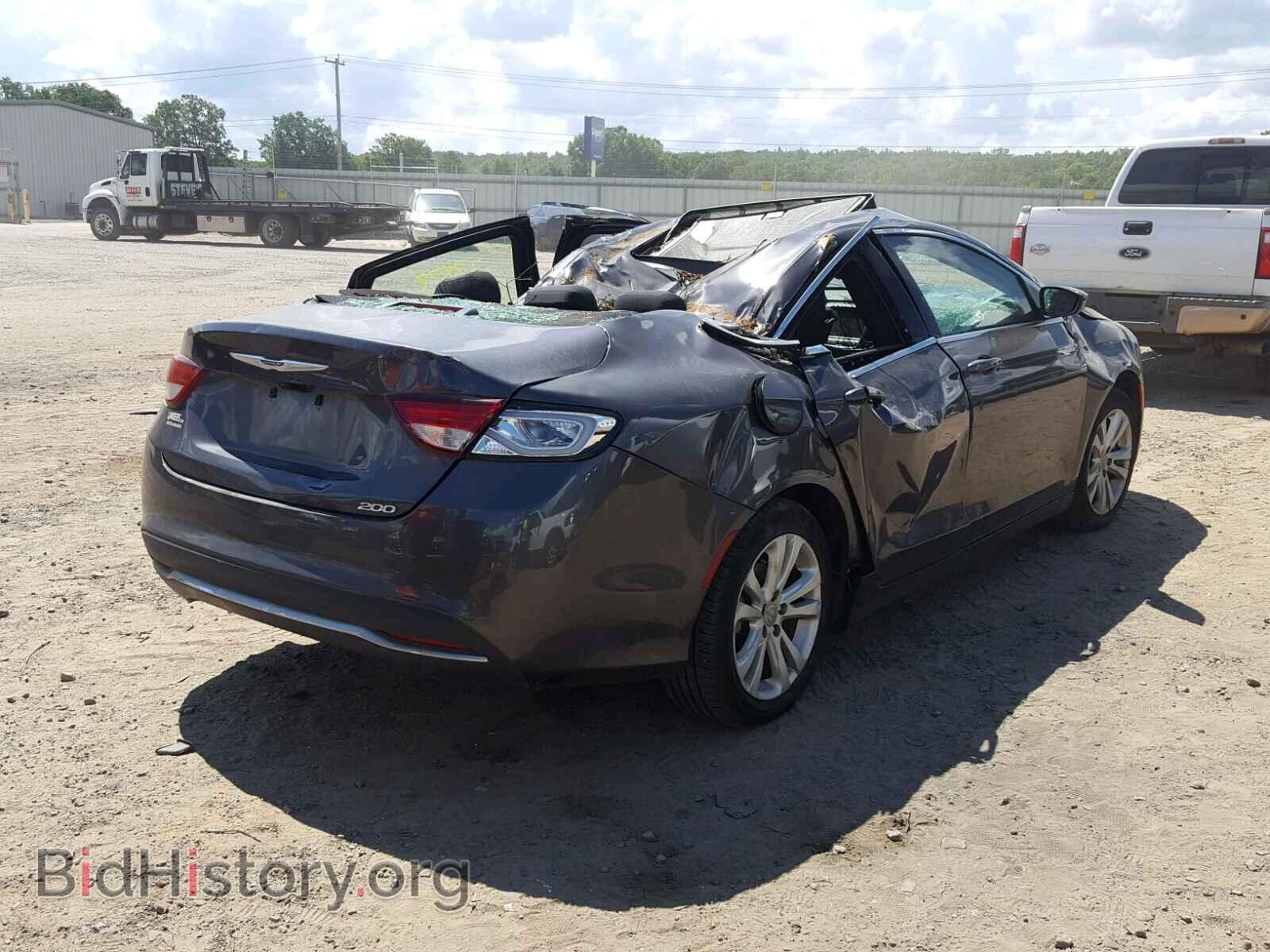 2016 CHRYSLER 200 - VIN: 1C3CCCAB6GN129092 - Фото 4