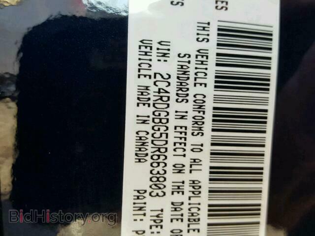 2013 DODGE CARAVAN - VIN: 2C4RDGBG5DR663803 - Фото 10