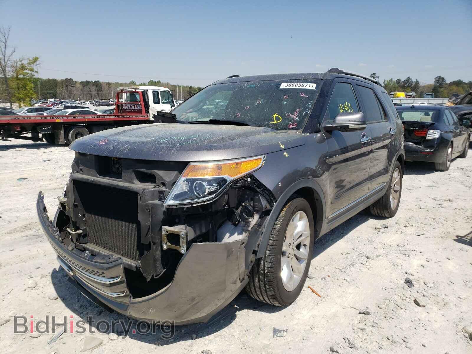 2011 FORD EXPLORER - VIN: 1FMHK7F83BGA90348 - Фото 2