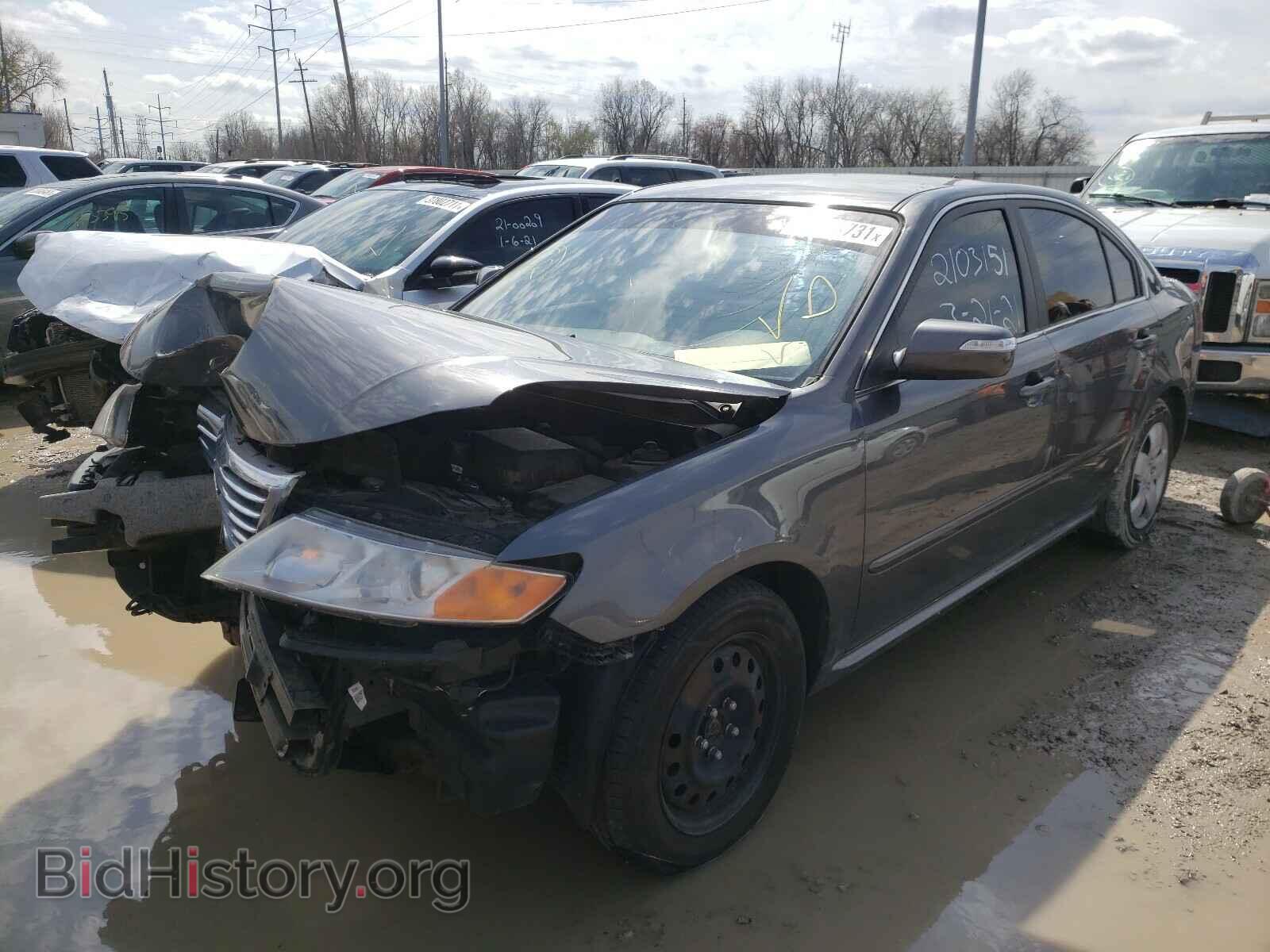 2009 KIA OPTIMA - VIN: KNAGE228595334777 - Фото 2