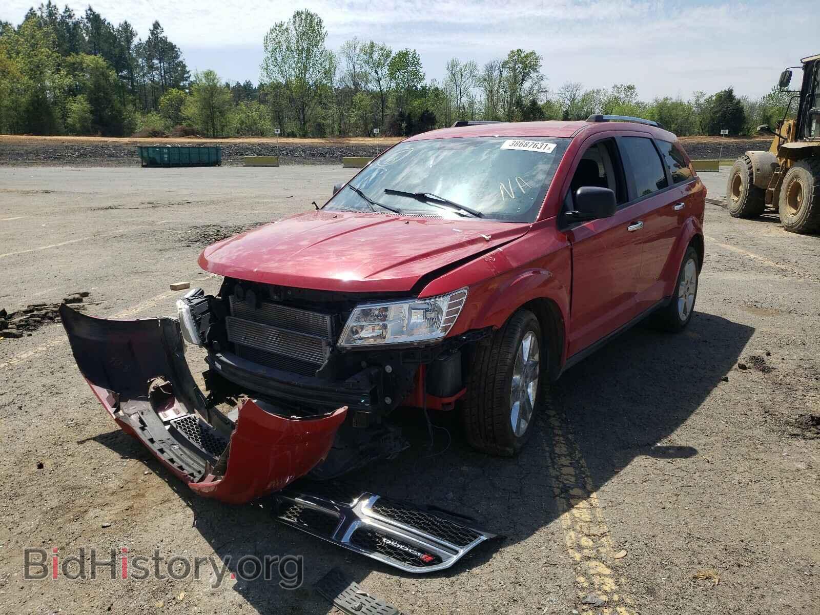 2015 DODGE JOURNEY - VIN: 3C4PDCAB8FT548148 - Фото 2
