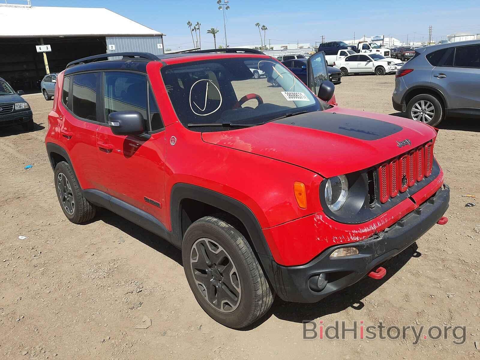 Фотография ZACCJBCTXGPD75507 - JEEP RENEGADE 2016