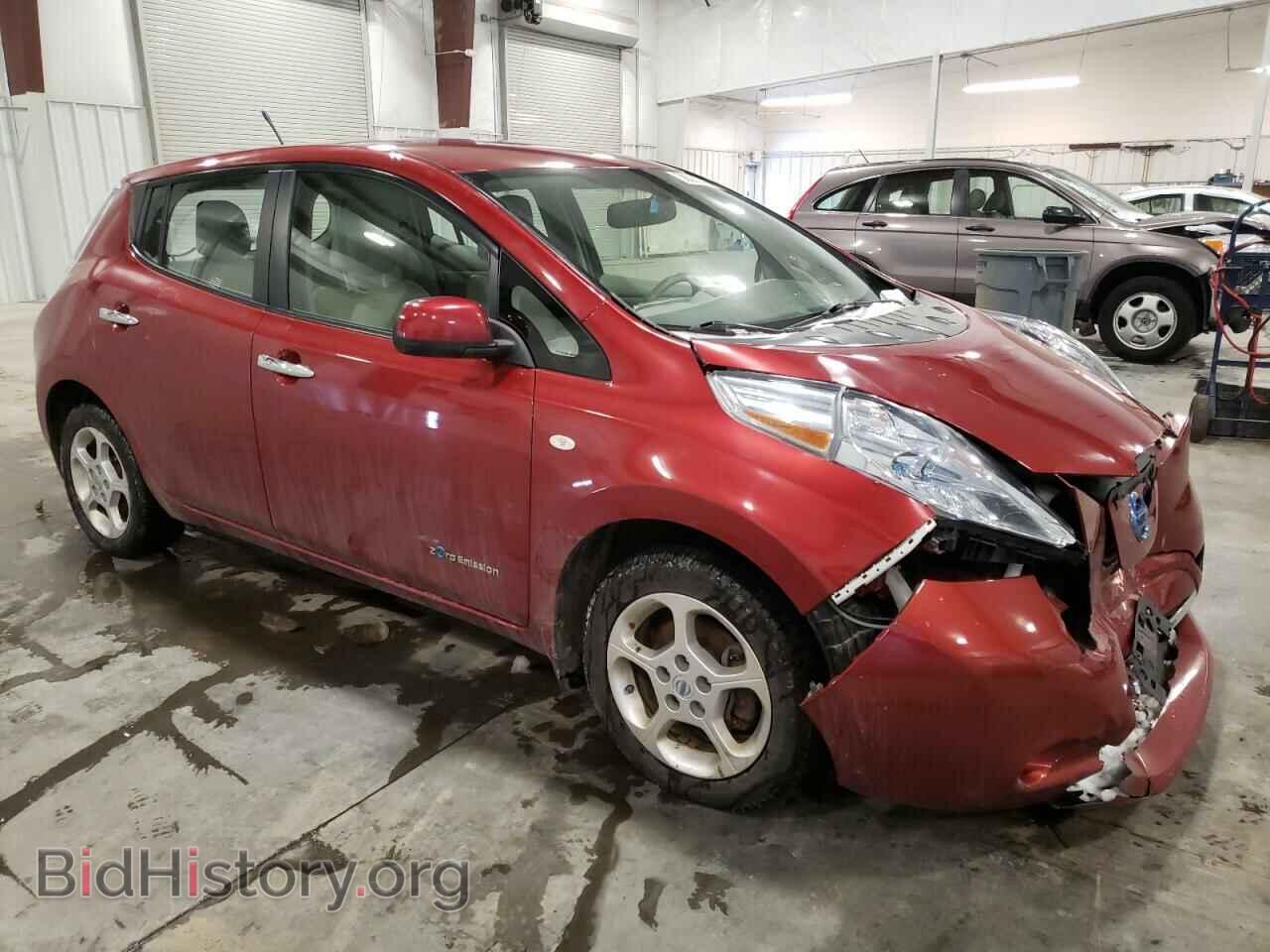 2012 NISSAN LEAF - VIN: JN1AZ0CP7CT024790 - Фото 4