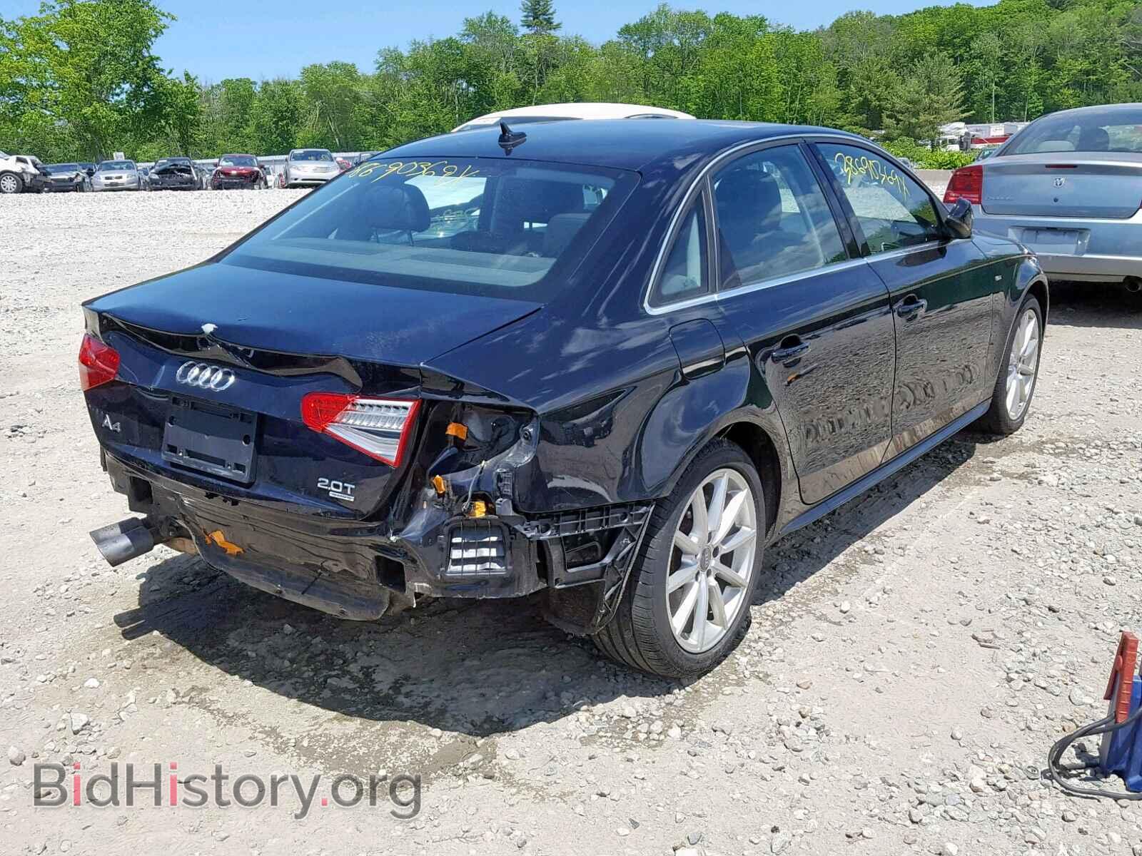 2014 AUDI A4 - VIN: WAUFFAFL3EN027961 - Photo 4