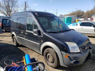 2013 Ford TRANSIT CO, черный — VIN NM0LS6AN0DT160644, Copart