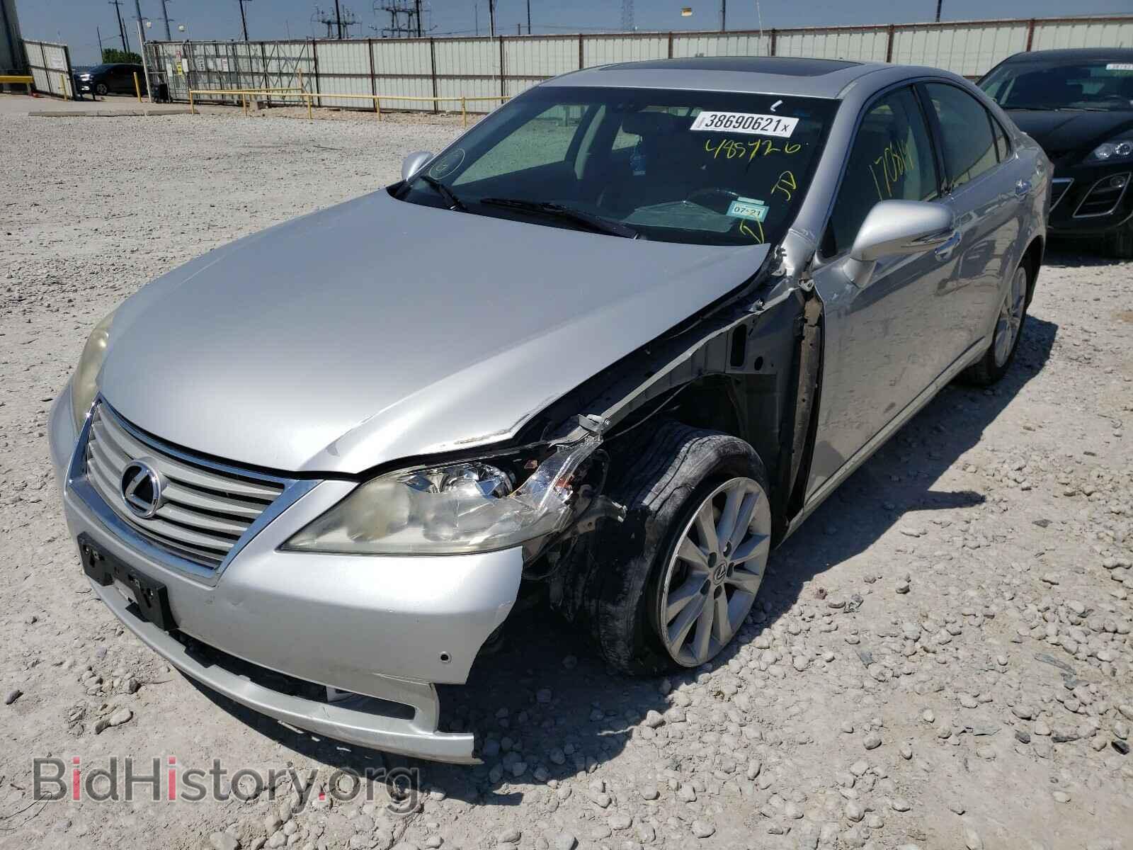 2012 LEXUS ES350 - VIN: JTHBK1EG4C2485426 - Фото 2