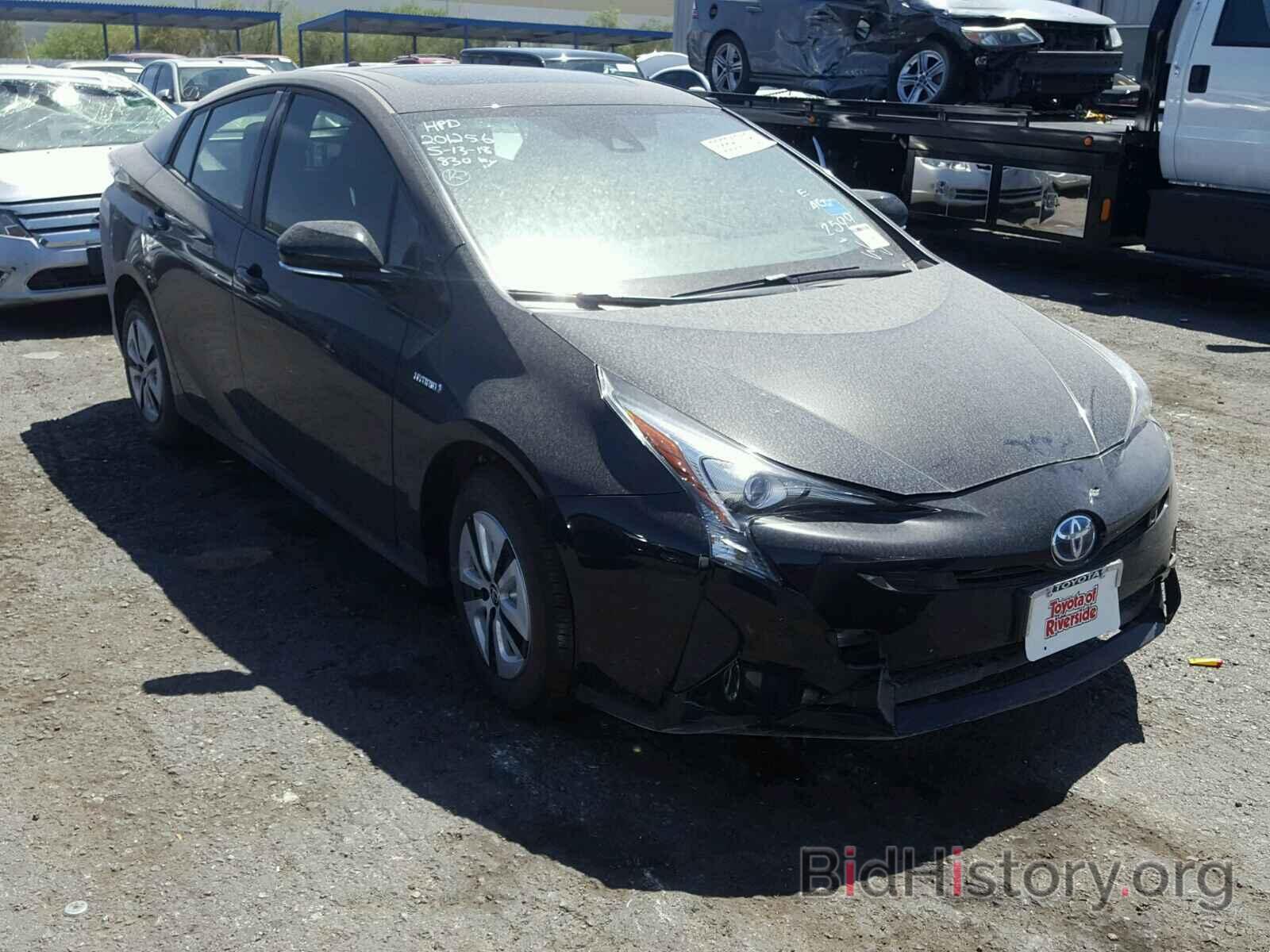 Photo JTDKARFU2J3060351 - TOYOTA PRIUS 2018