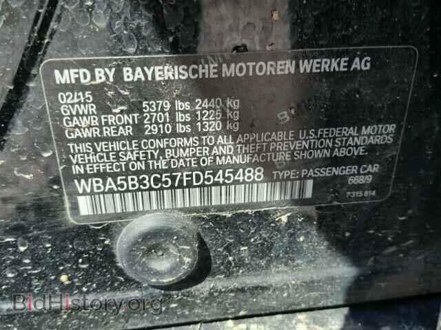 2015 BMW 535 XI - VIN: WBA5B3C57FD545488 - Фото 10