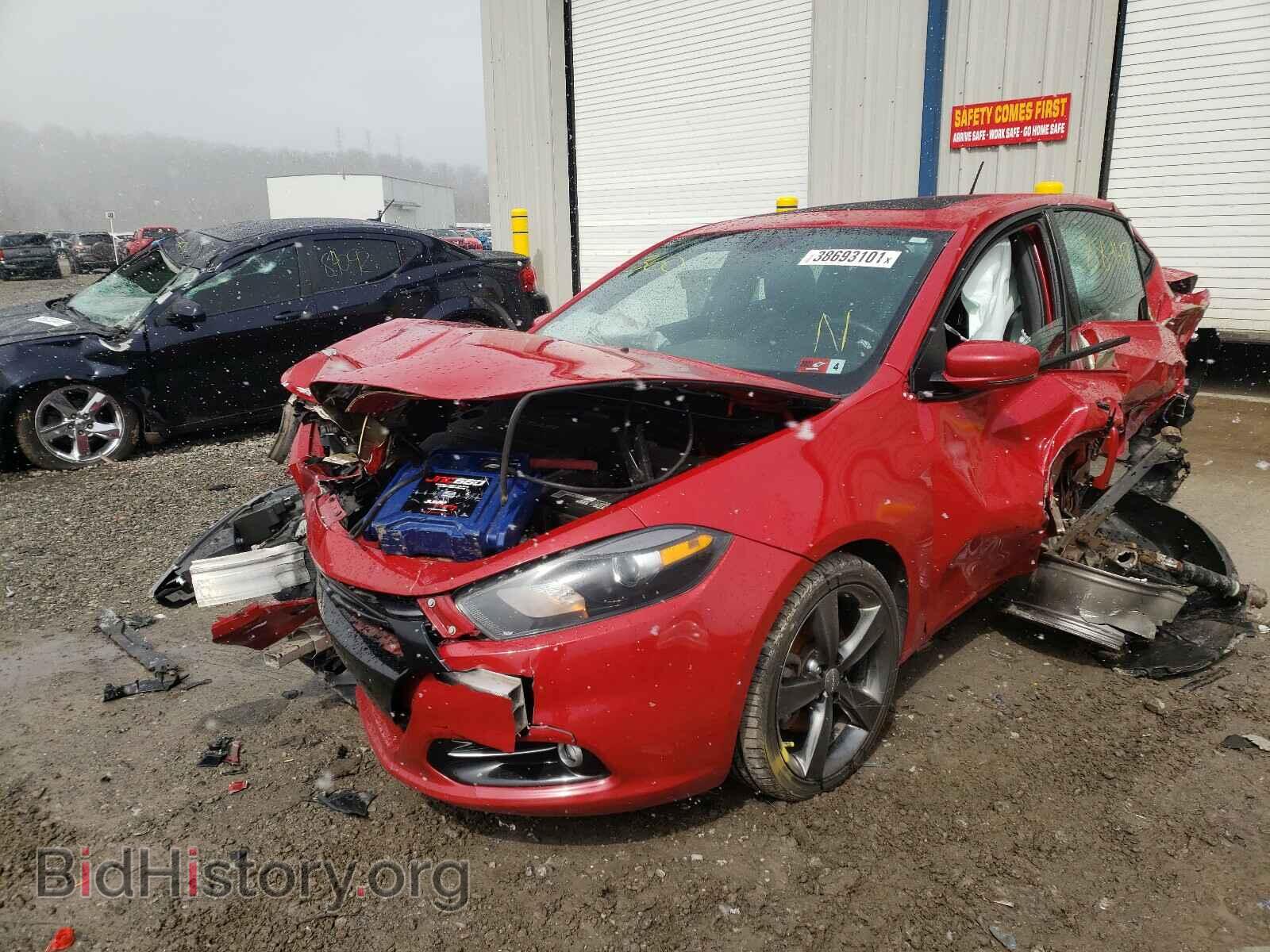 2015 DODGE DART - VIN: 1C3CDFEB4FD123806 - Фото 2