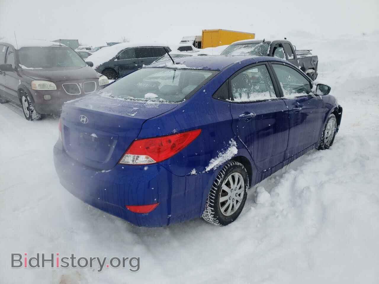 2012 HYUNDAI ACCENT - VIN: KMHCT4AE8CU050840 - Фото 3
