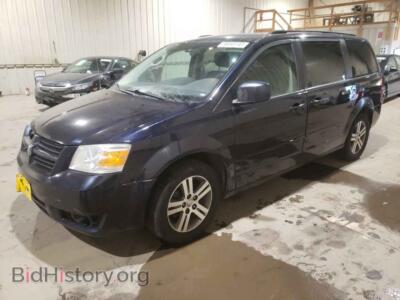 2010 Dodge CARAVAN Grand Cara, синий — VIN 2D4RN4DE2AR160008, Copart