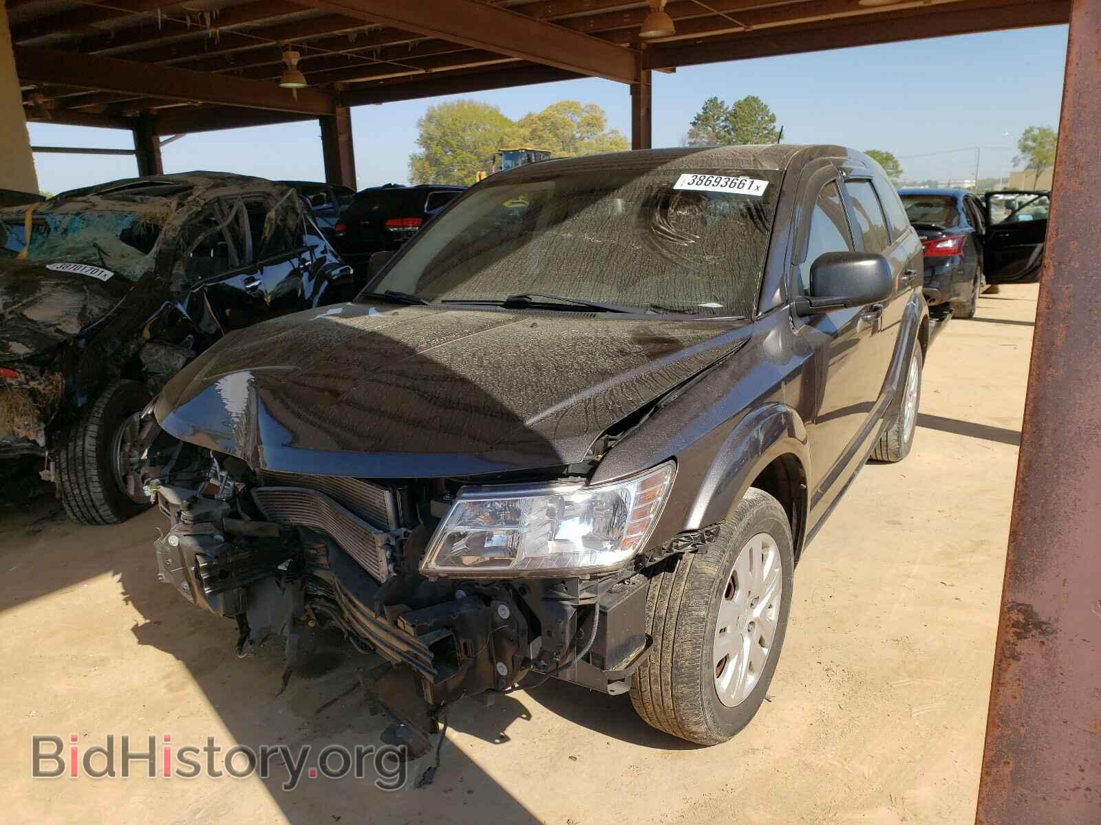 2014 DODGE JOURNEY - VIN: 3C4PDCAB1ET135499 - Фото 2