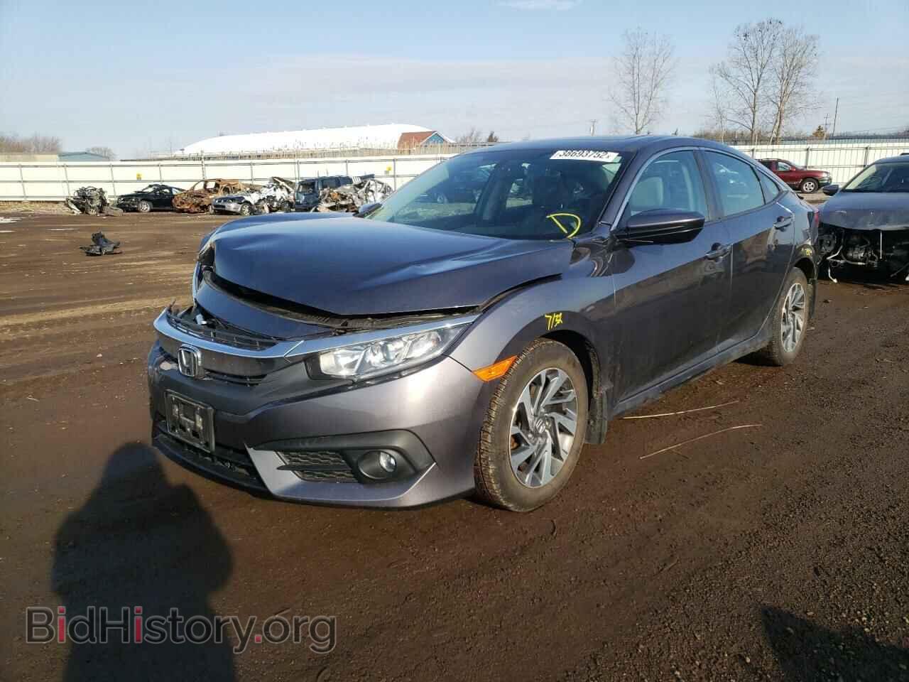 2016 HONDA CIVIC - VIN: 19XFC2F73GE048417 - Фото 2