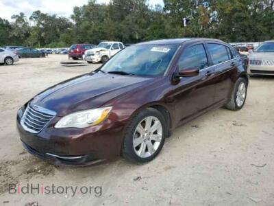2013 Chrysler 200 TOURING, brown — VIN 1C3CCBBB0DN765575, Copart