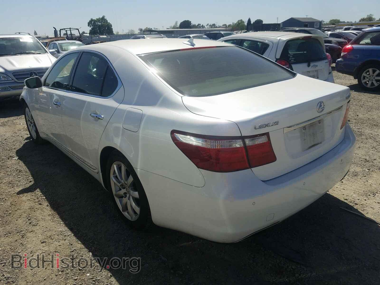 2007 LEXUS LS460 - VIN: JTHBL46F875046089 - Фото 3